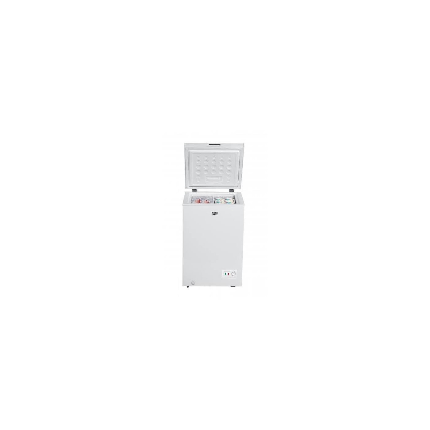 CONGELATORE A POZZETTO BEKO CF100EWN 98 LITRI CLASSE F BIANCO
