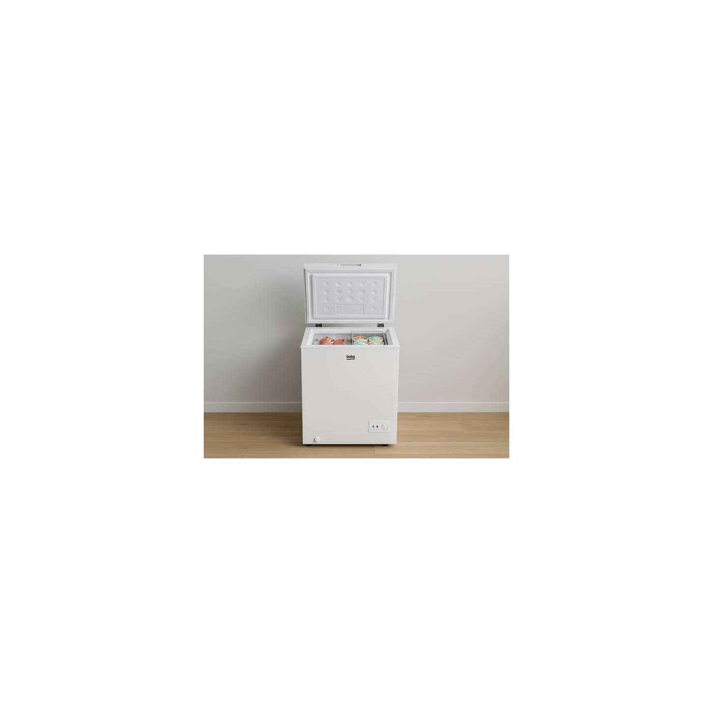 CONGELATORE A POZZETTO BEKO CF100EWN 98 LITRI CLASSE F BIANCO
