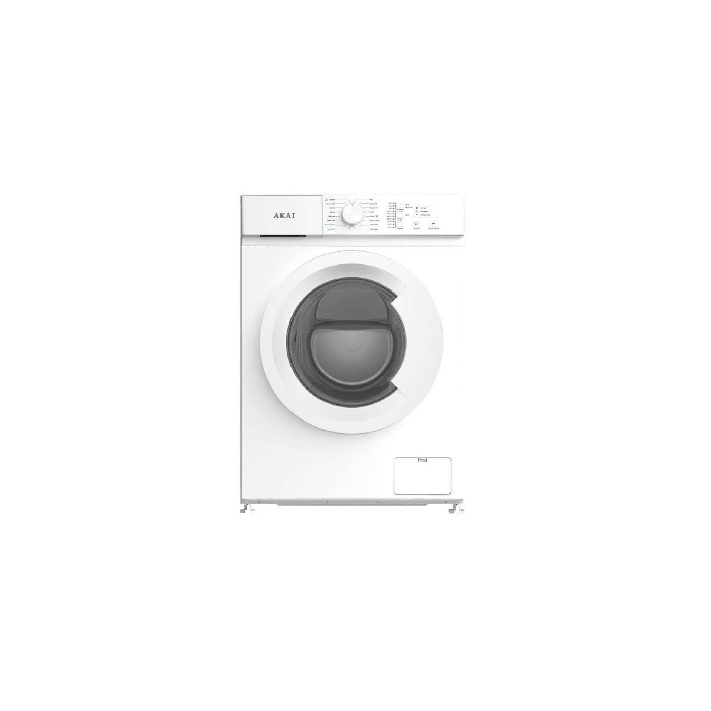 Lavatrice Slim AKAI AQUA6043AS 6 Kg 1000 Giri Motore Inverter Vapore Classe A -10% Bianco