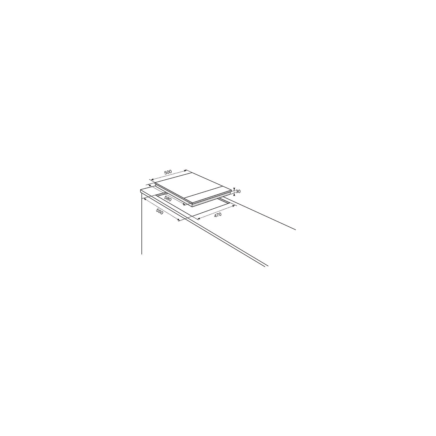 Piano cottura ELECTROLUX EGS6404SX