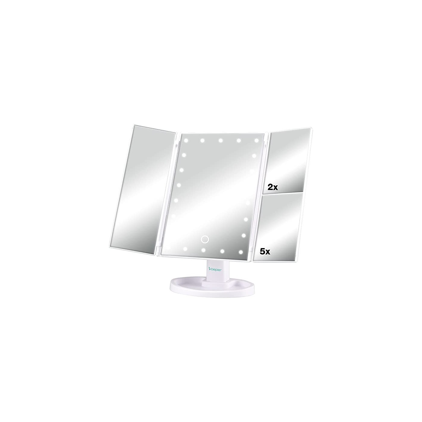 SPECCHIO CON ILLUMINAZIONE BEPER P302VIS050