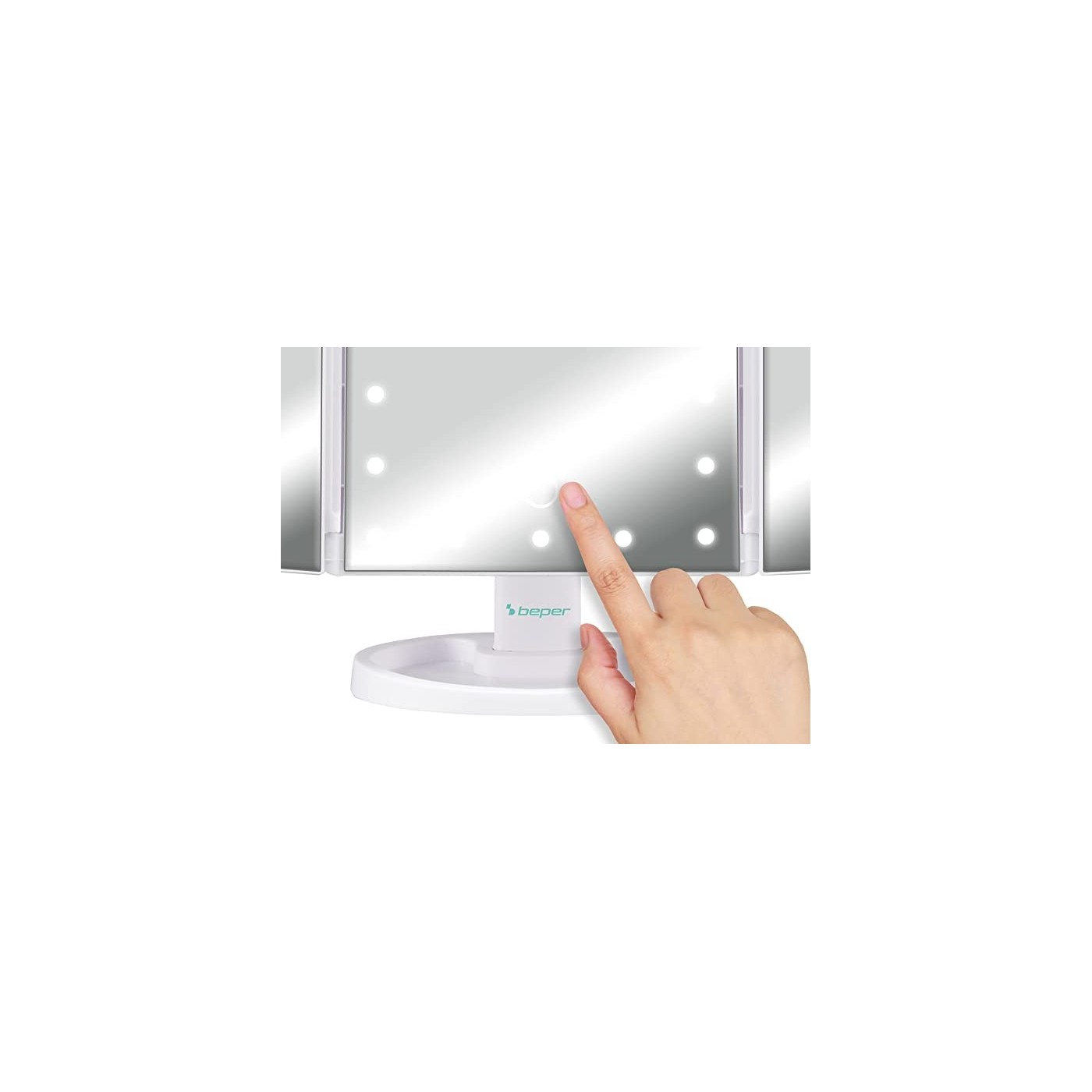 SPECCHIO CON ILLUMINAZIONE BEPER P302VIS050