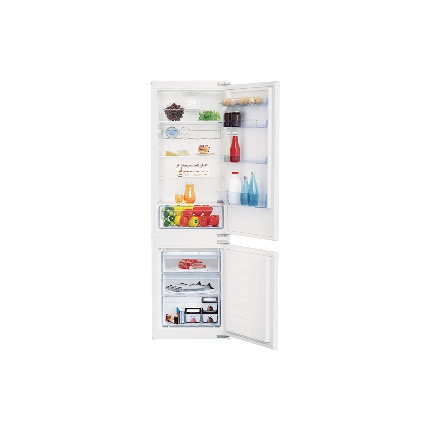 FRIGORIFERO COMBINATO BEKO BCSA285K4SN1