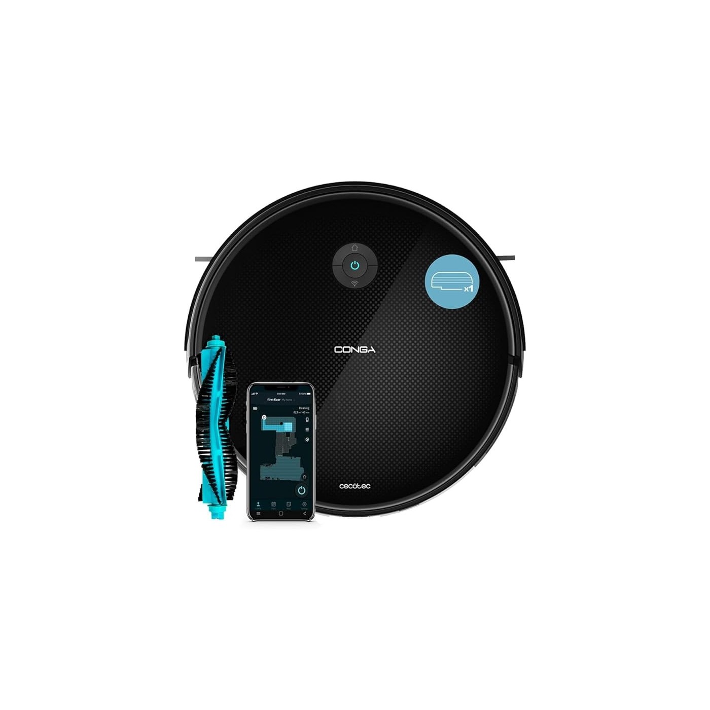 ROBOT ASPIRAPOLVERE CECOTEC 08145 CONGA