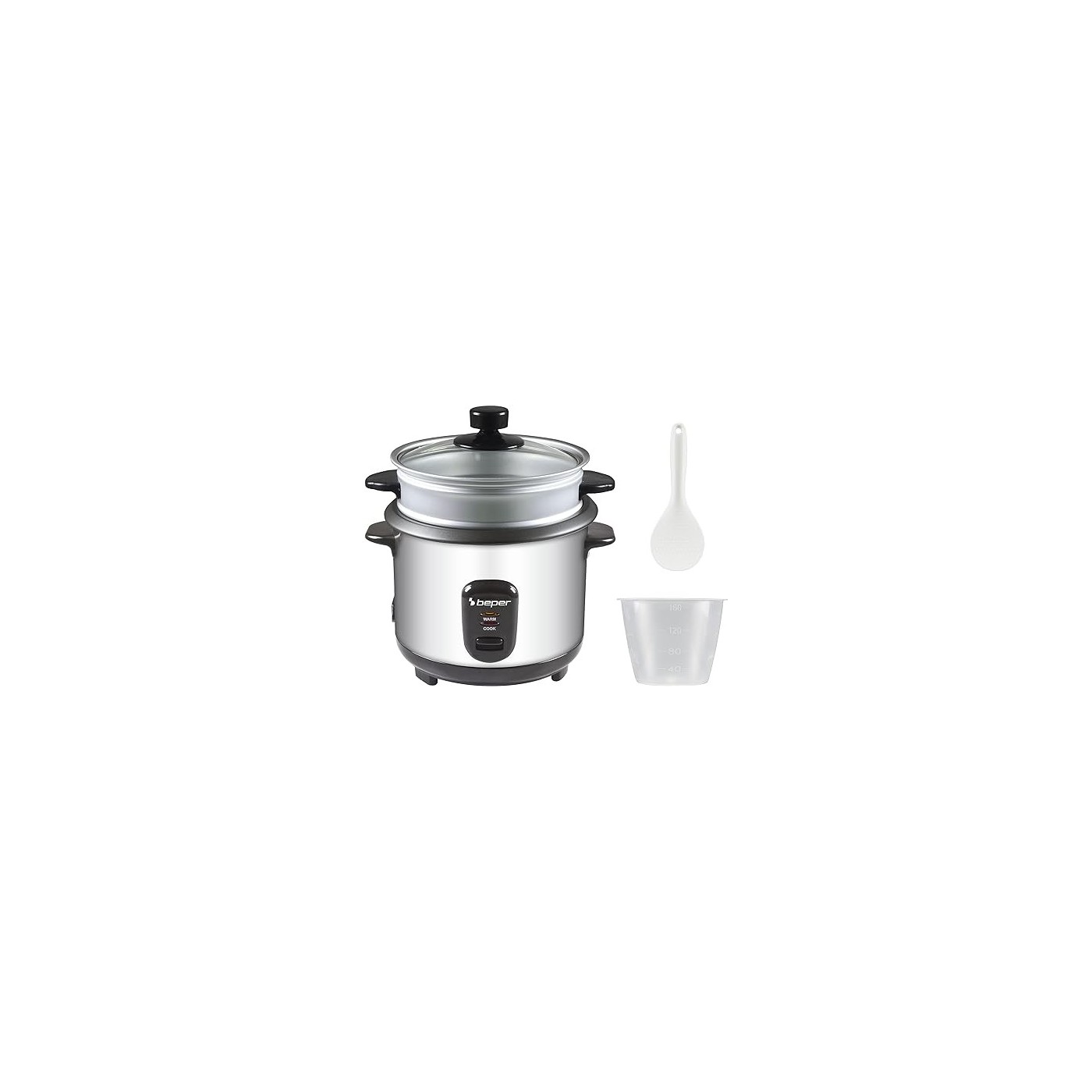 CUOCIRISO E VAPORIERA BEPER 90.550