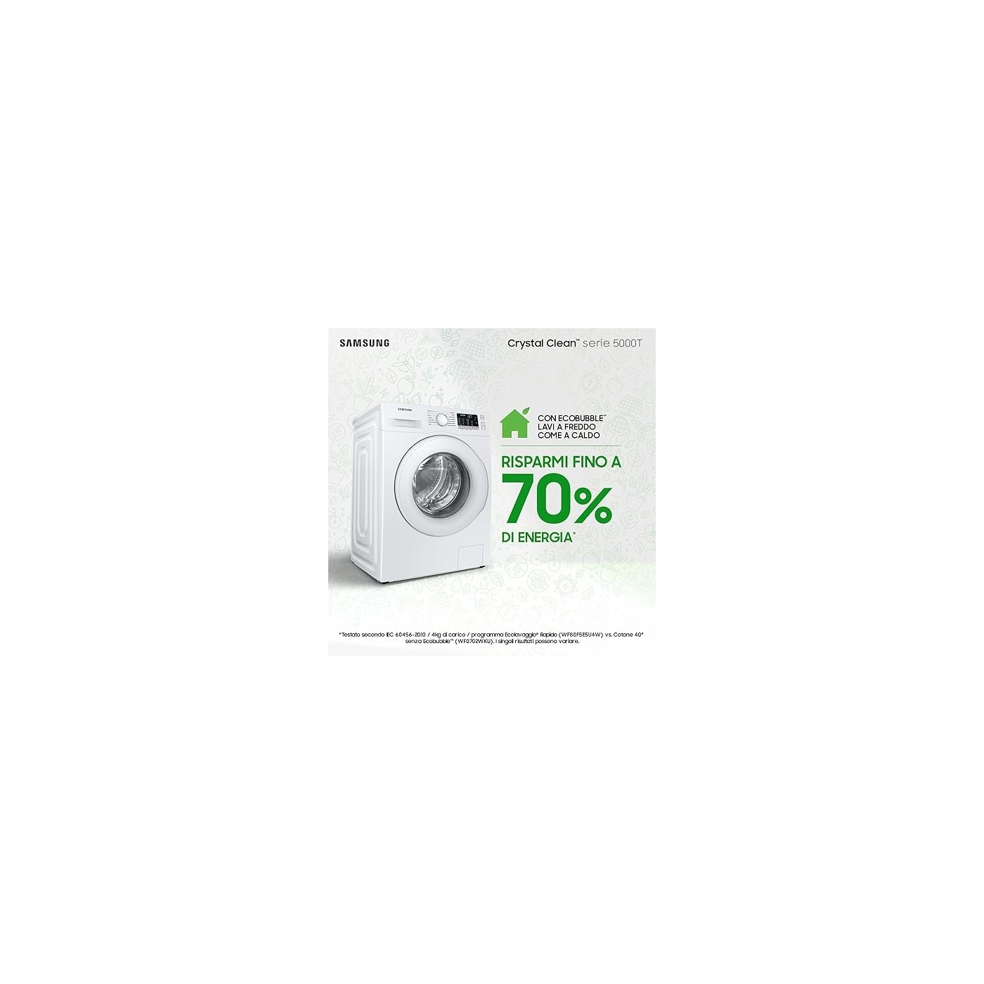 LAVATRICE SAMSUNG CRYSTAL  WW90CGC04DTEET 9KG