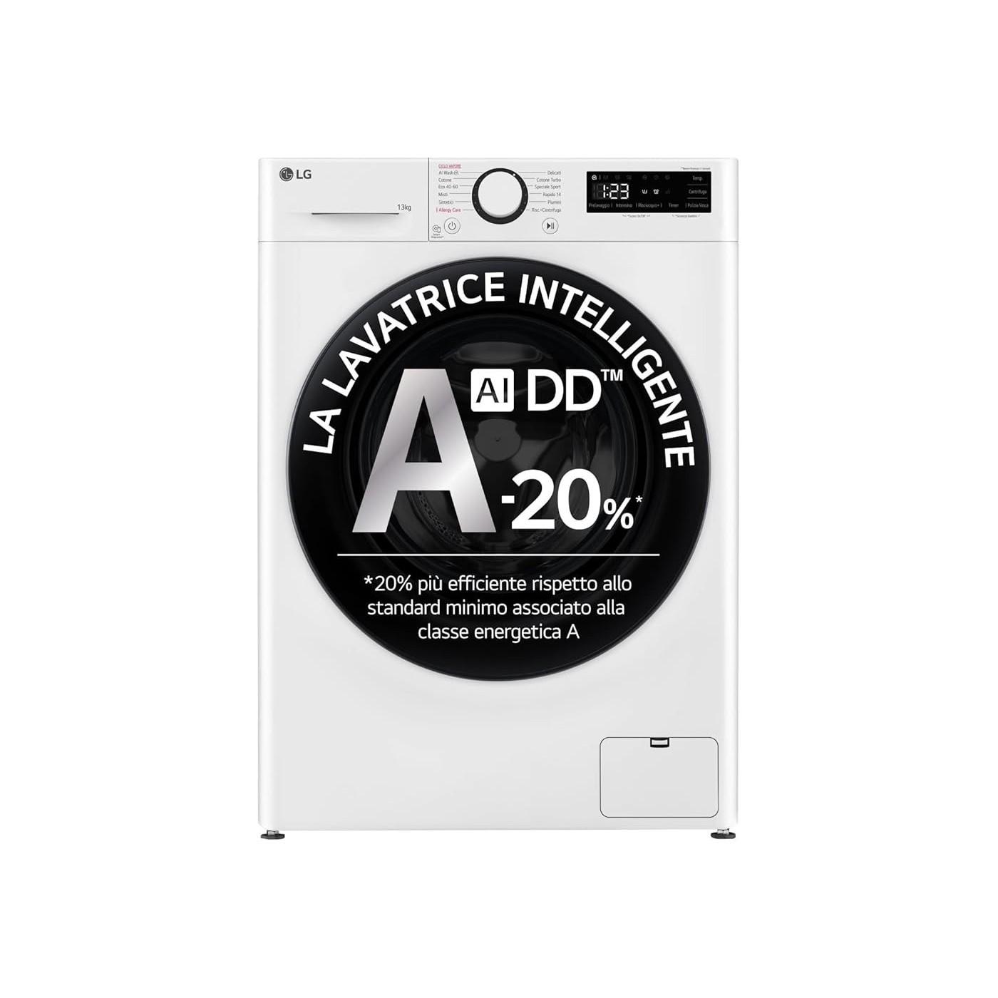 LAVATRICE LG 13KG F4R3013NSWB Classe A-20%