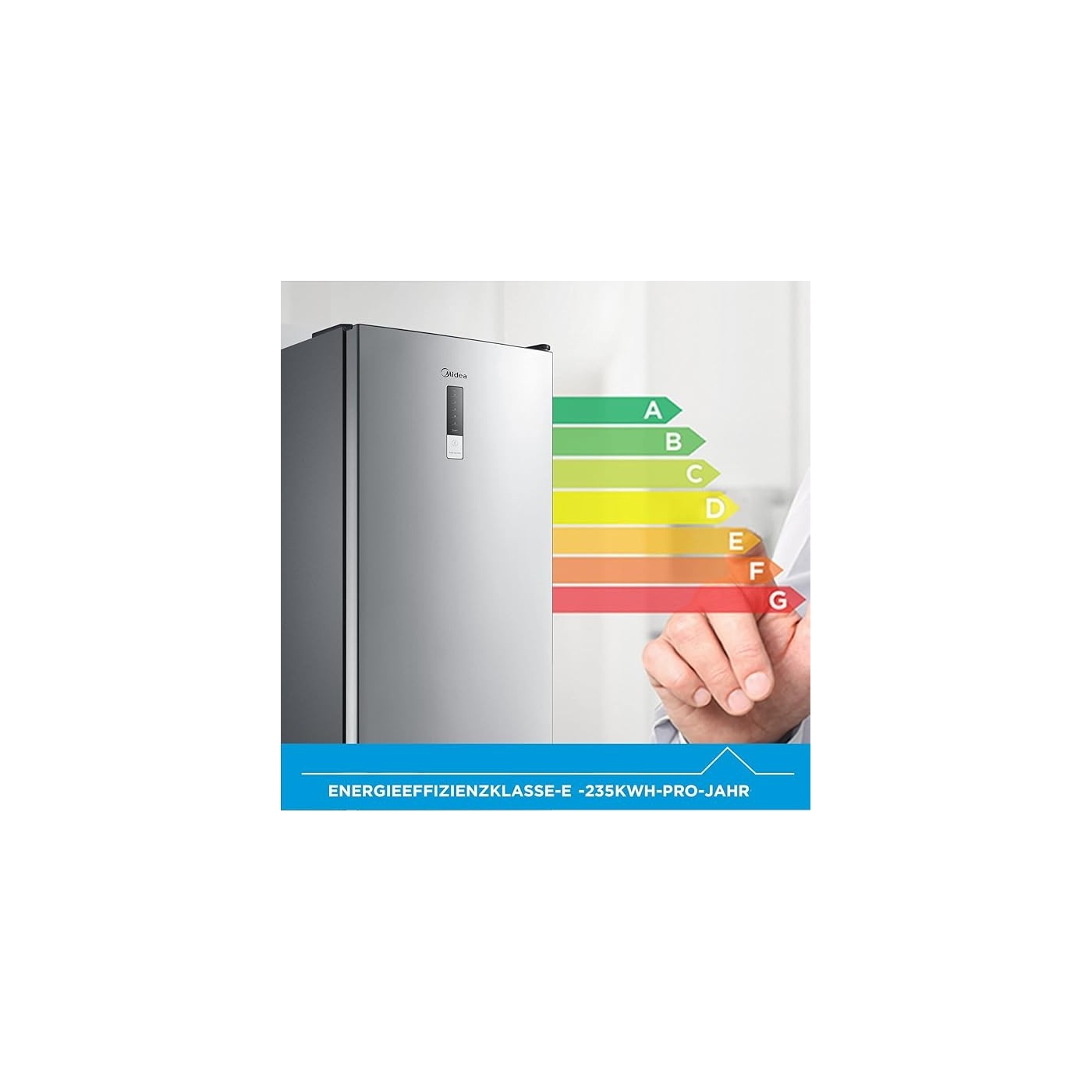 FRIGORIFERO MIDEA MDRB424FGE02