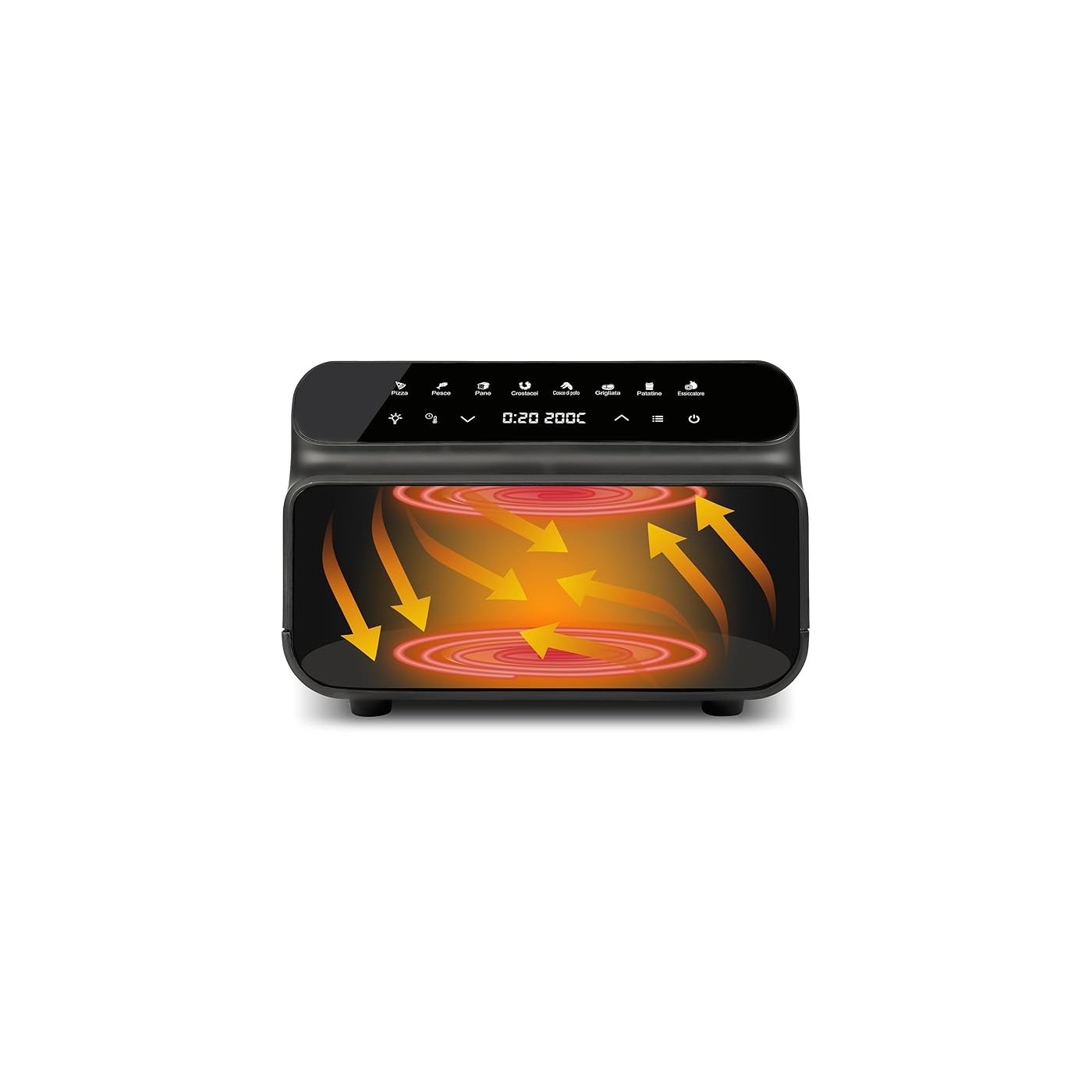 FRIGGITRICE AD ARIA E BARBECUE G3FERRARI G10181