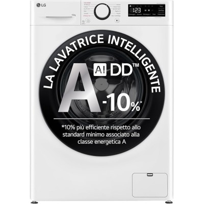 LG AI DD F4R3011NSWB LAVATRICE 11 KG BLACK DOOR A10