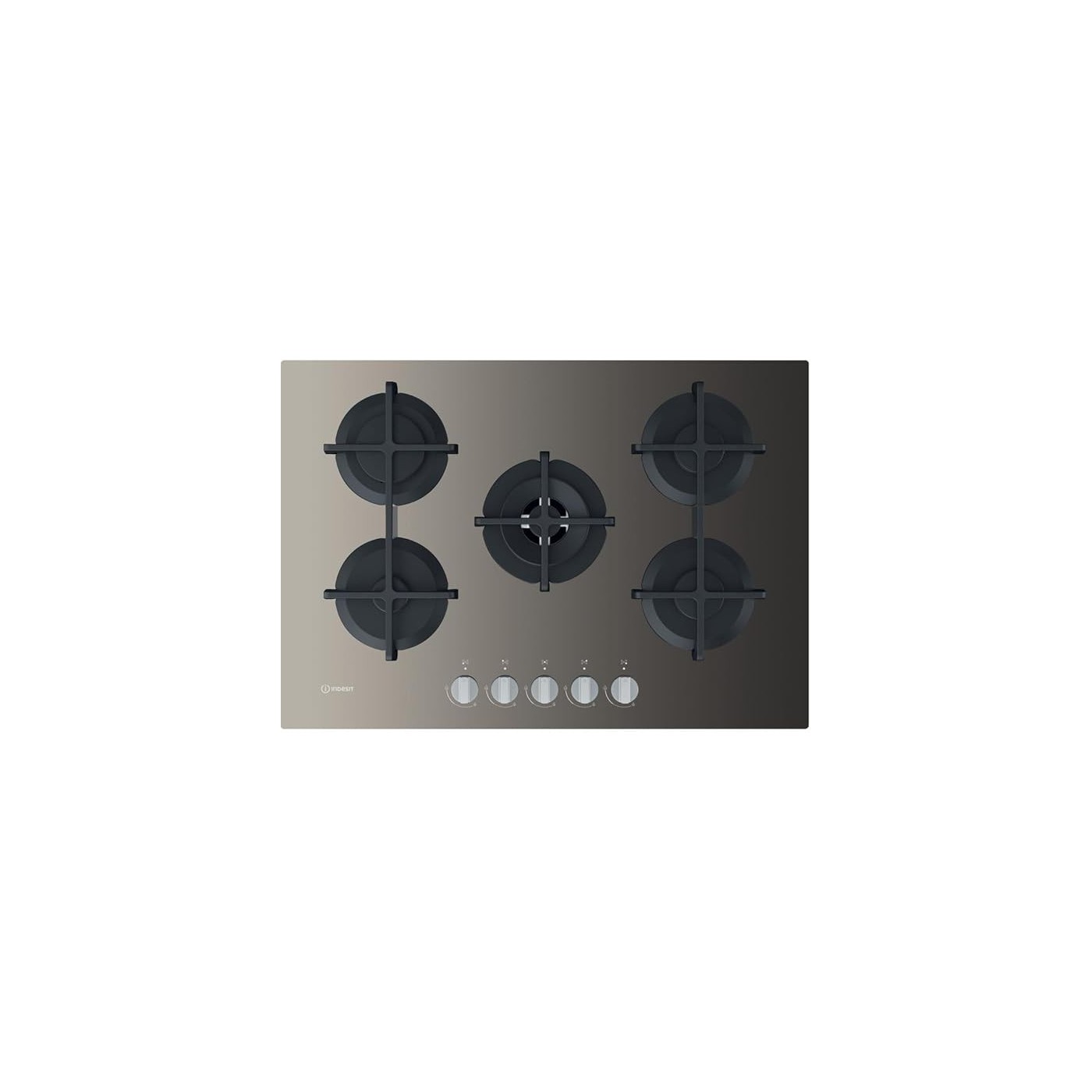 PIANO COTTURA 5 FUOCHI A GAS INDESIT 73CM ING 72T/TD