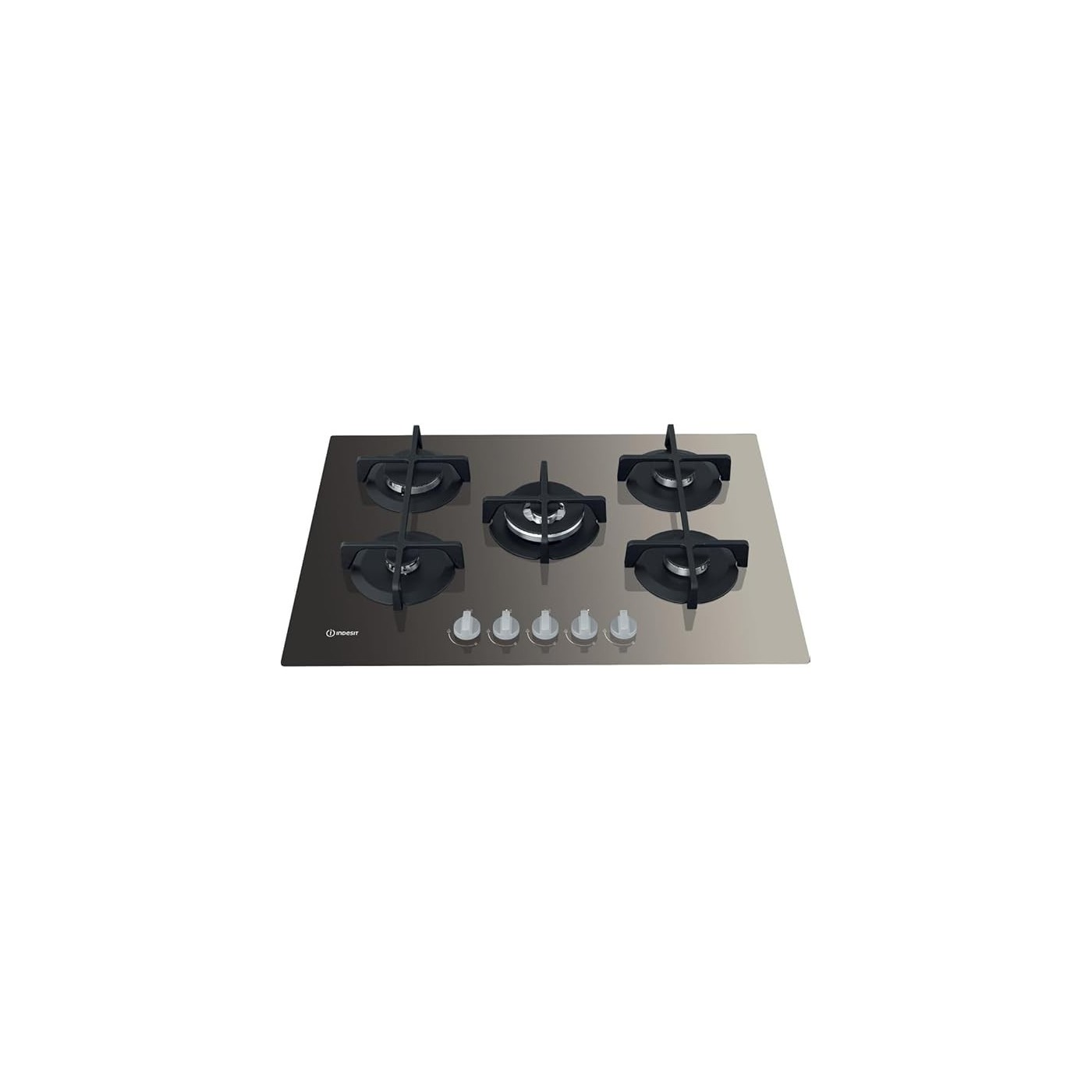 PIANO COTTURA 5 FUOCHI A GAS INDESIT 73CM ING 72T/TD