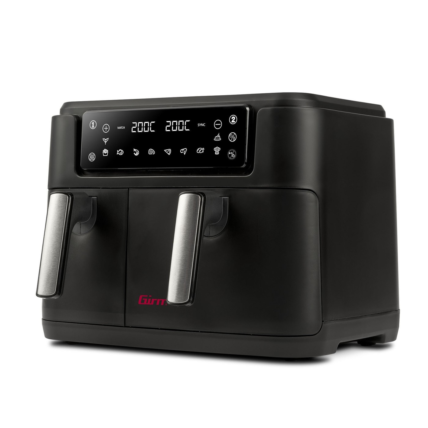 FRIGGITRICE AD ARIA A DUE ZONE GIRMI 3.5L+5.5L FG26
