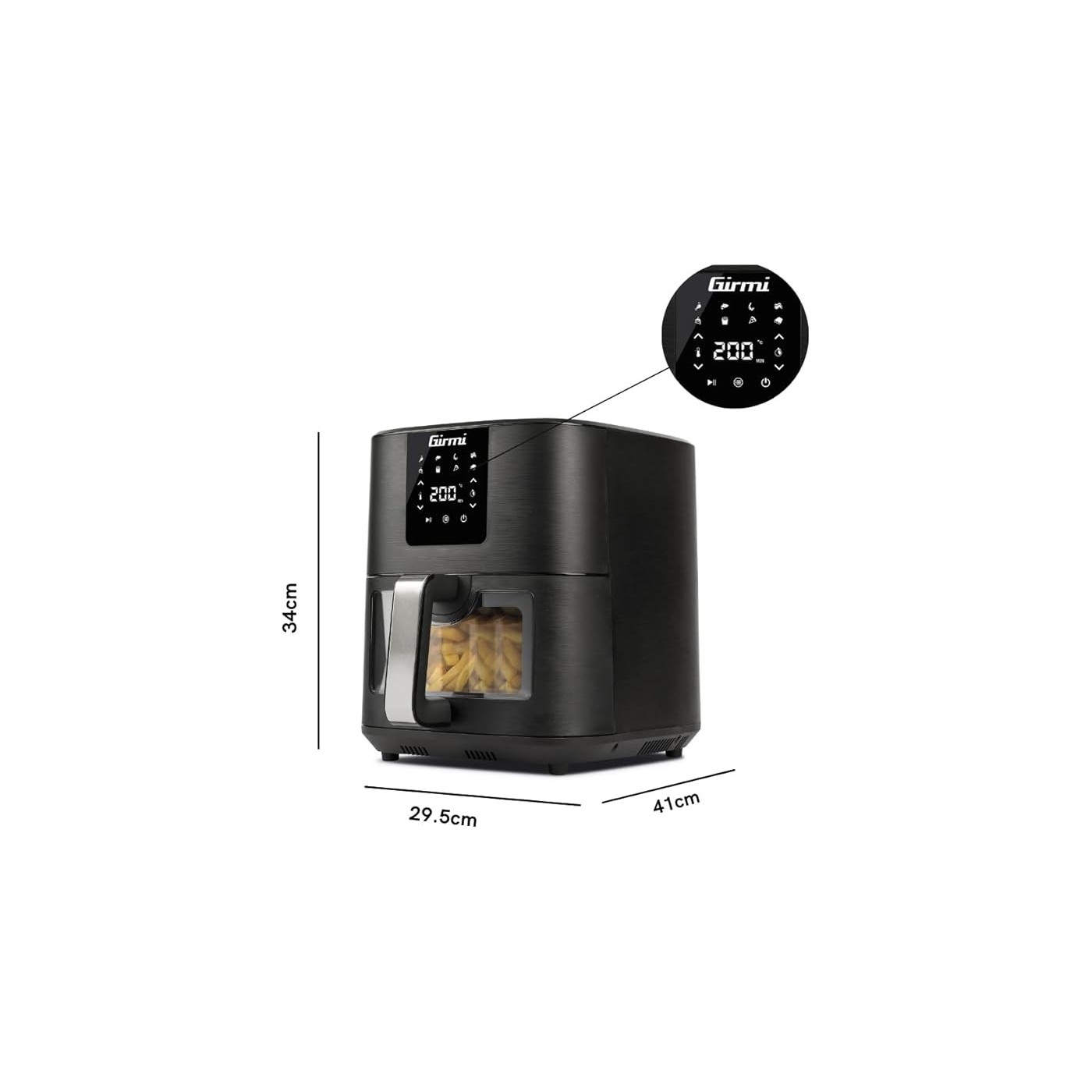 FRIGGITRICE AD ARIA FG79 GIRMI 9L 1700W