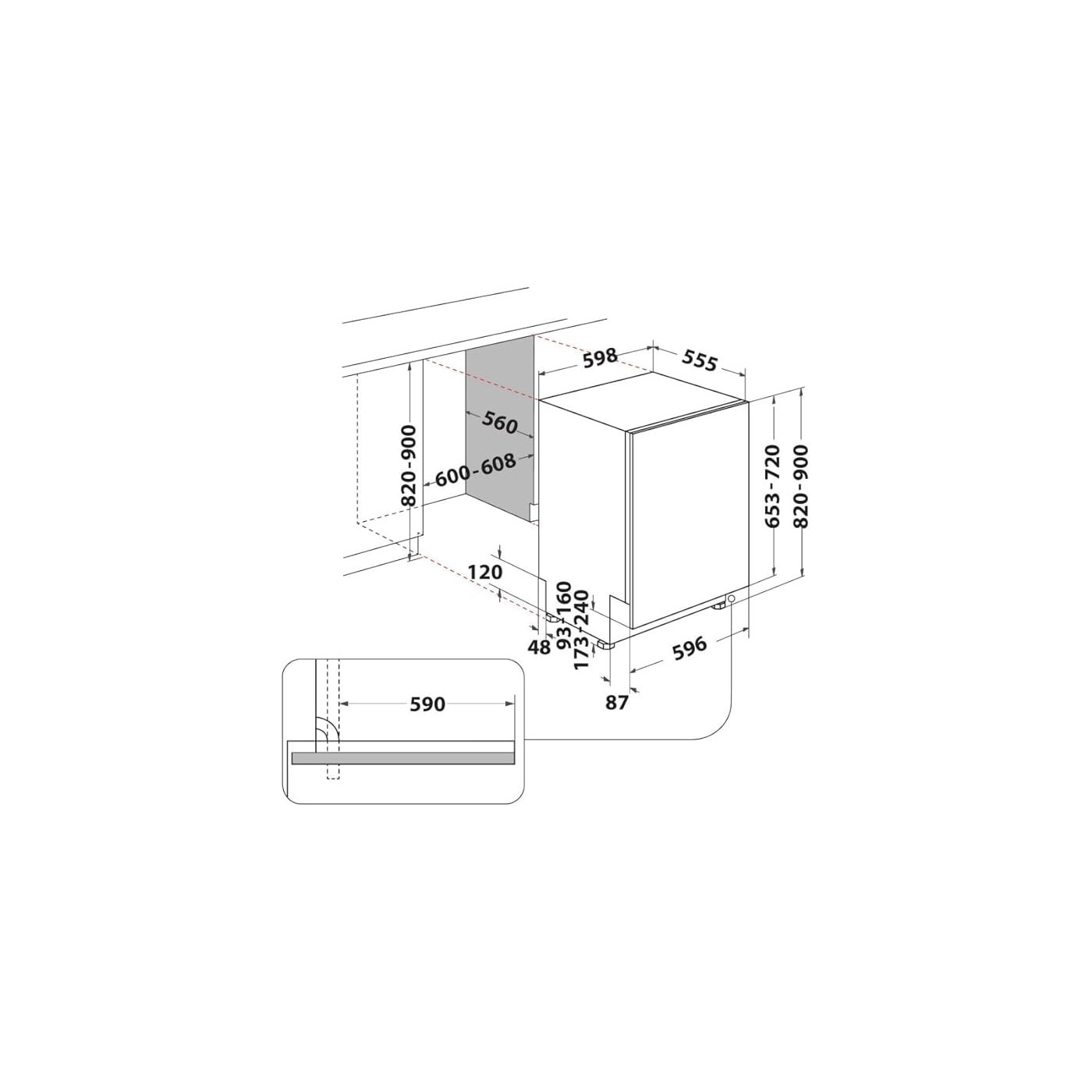 LAVASTOVIGLIE HOTPOINT 14 COPERTI H2IHRD526