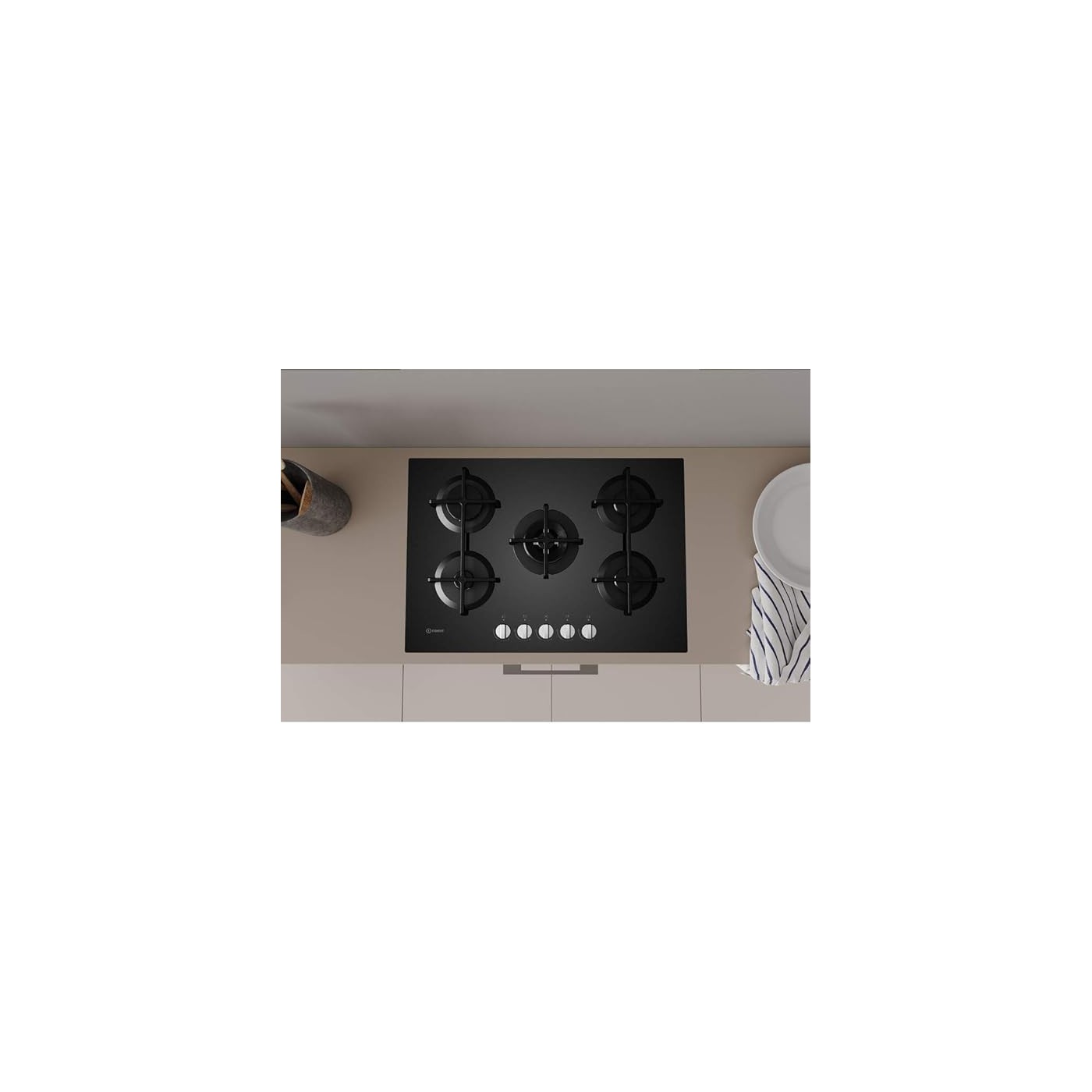 PIANO COTTURA INDESIT 5 FUOCHI ING72TBK