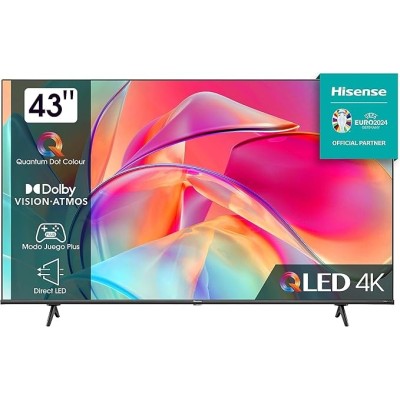 SMART TV HISENSE 43'' QLED 43E7KQ CLASSE G