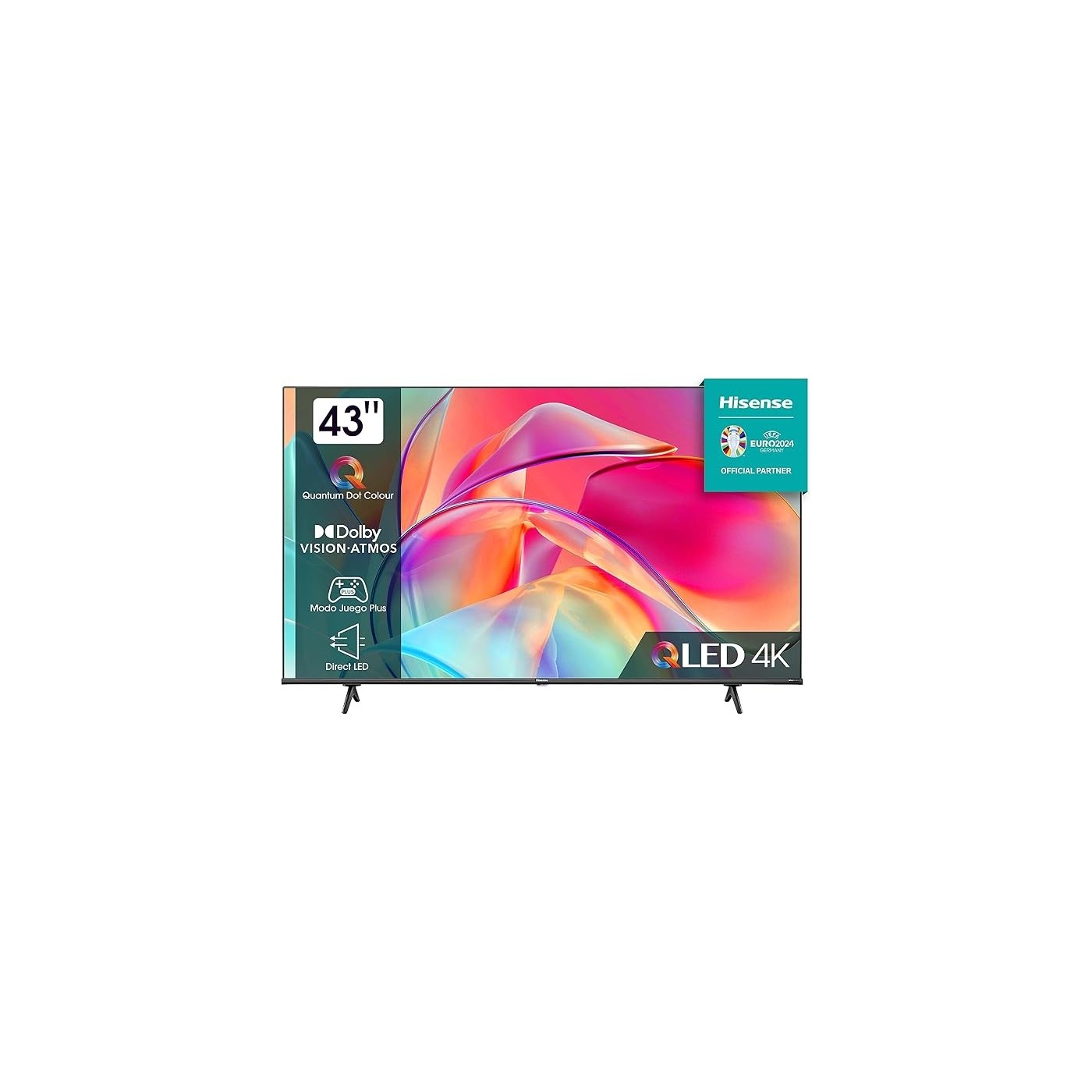 SMART TV HISENSE 43'' QLED 43E7KQ CLASSE G