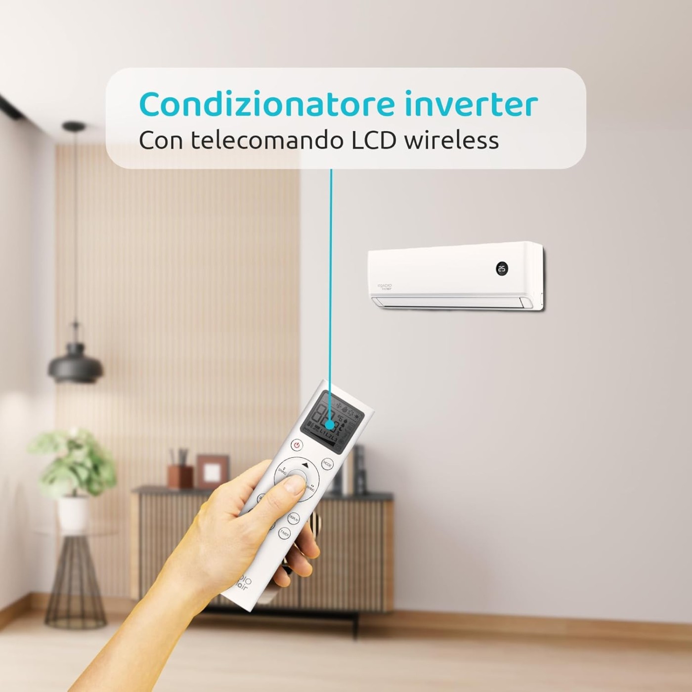 CONDIZIONATORE IRRADIO BELAIR ALASTOR 9000 BTU CLASSE A++/A+