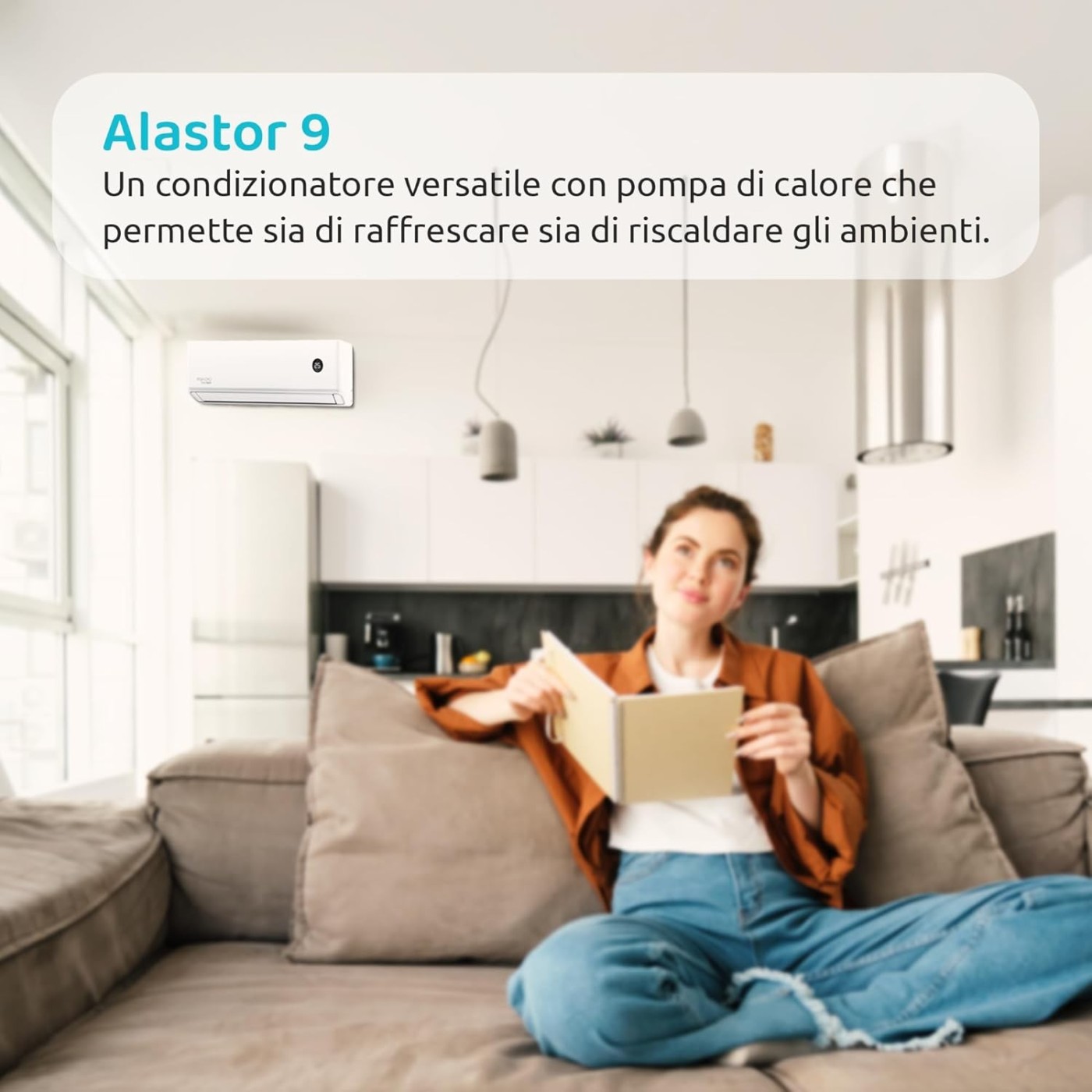CONDIZIONATORE IRRADIO BELAIR ALASTOR 9000 BTU CLASSE A++/A+