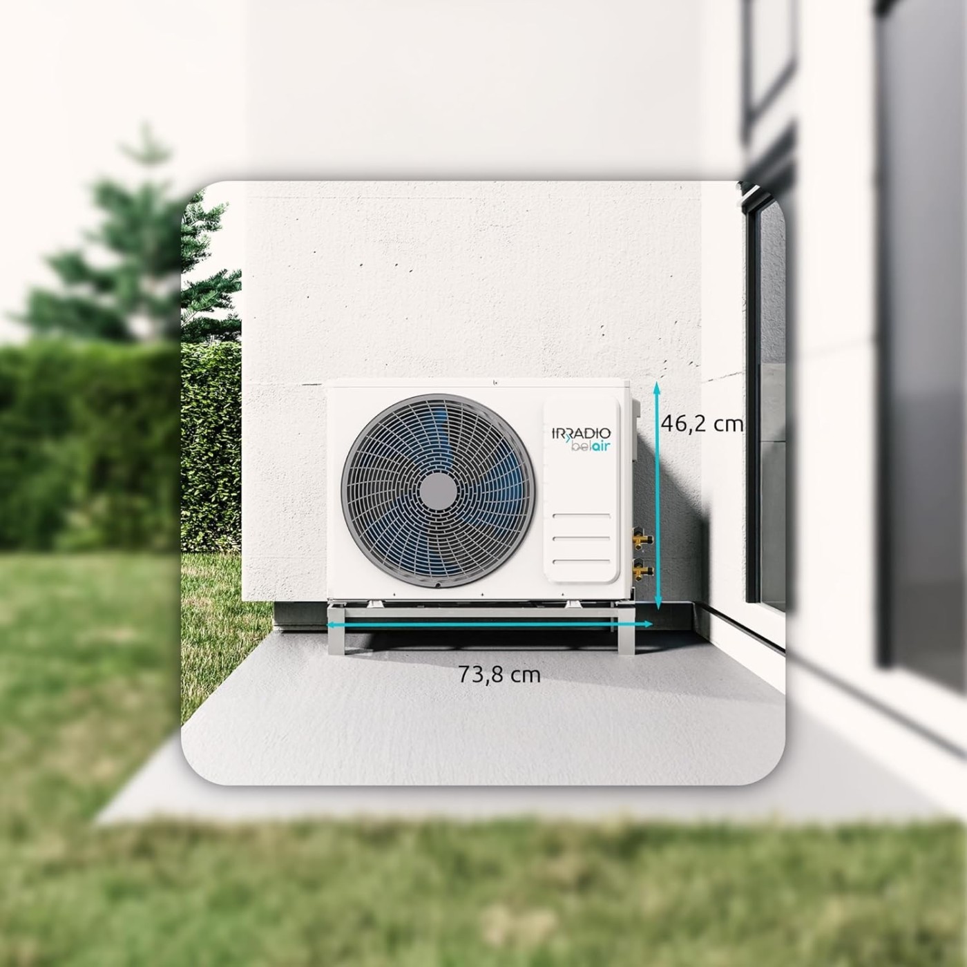 CONDIZIONATORE IRRADIO BELAIR ALASTOR 9000 BTU CLASSE A++/A+