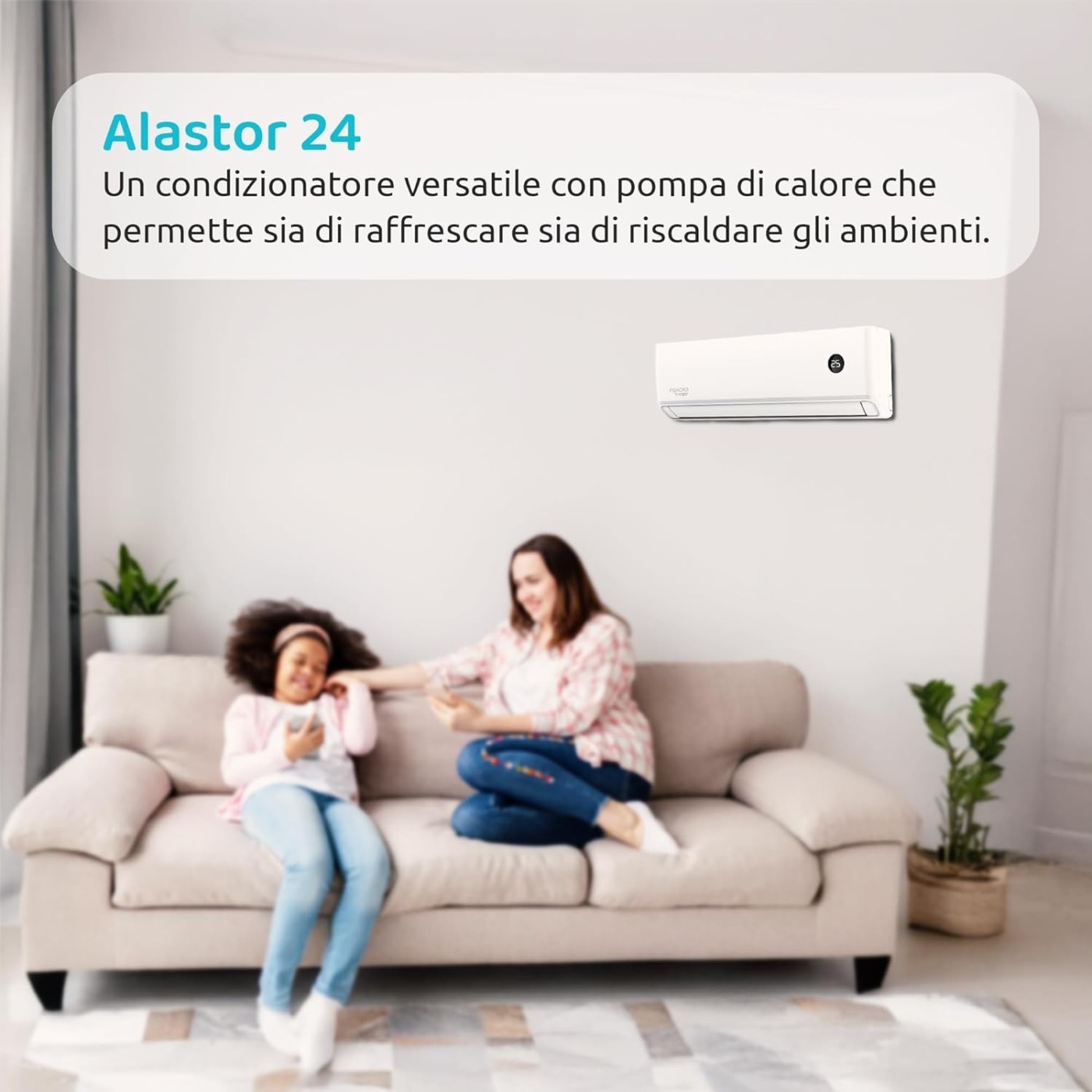 CONDIZIONATORE IRRADIO BELAIR ALASTOR 24000 BTU CLASSE A++/A+