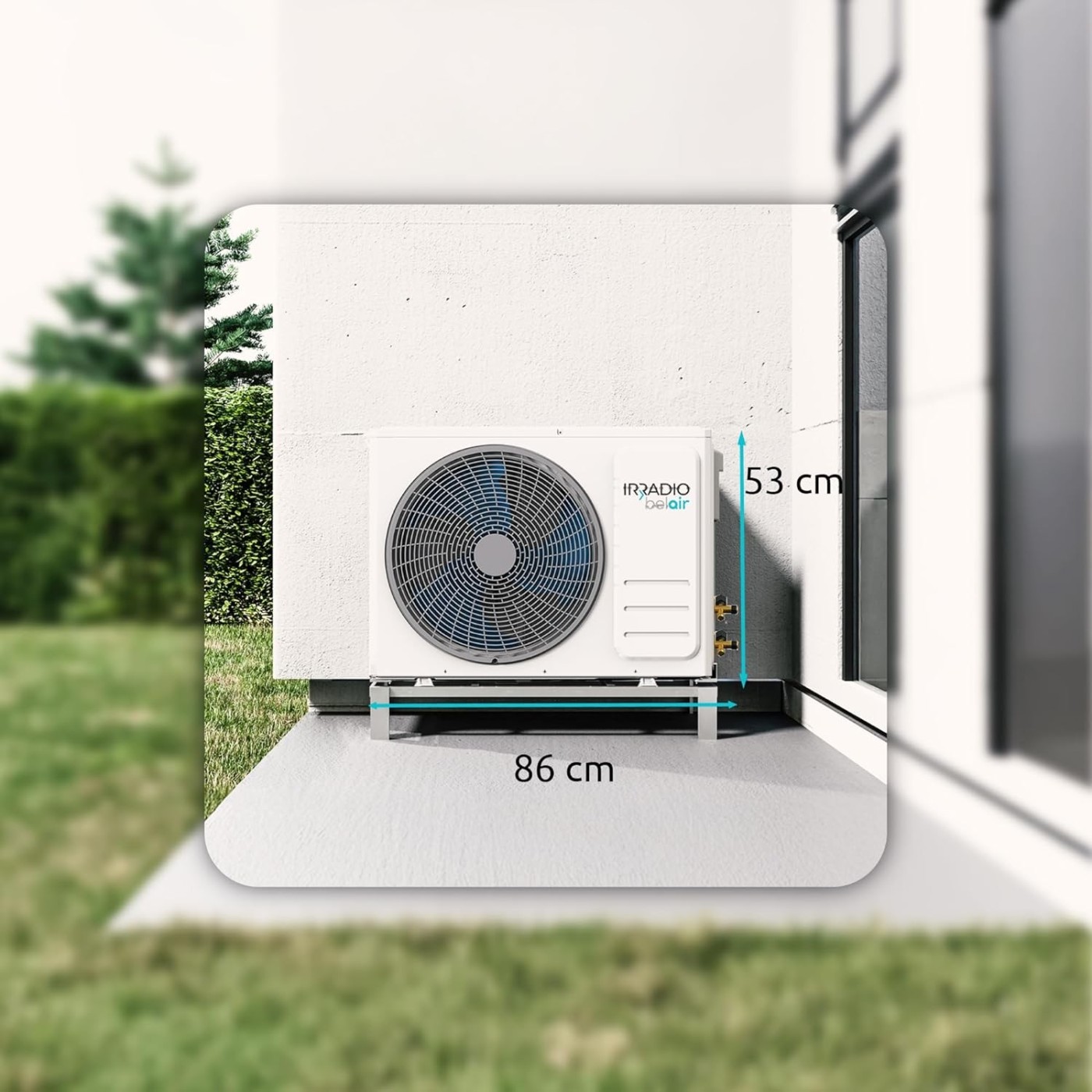 CONDIZIONATORE IRRADIO BELAIR ALASTOR 24000 BTU CLASSE A++/A+