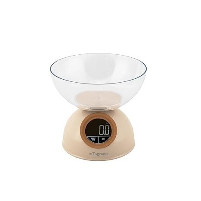 BILANCIA CUCINA TOGNANA 5KG CHAMPAGNE