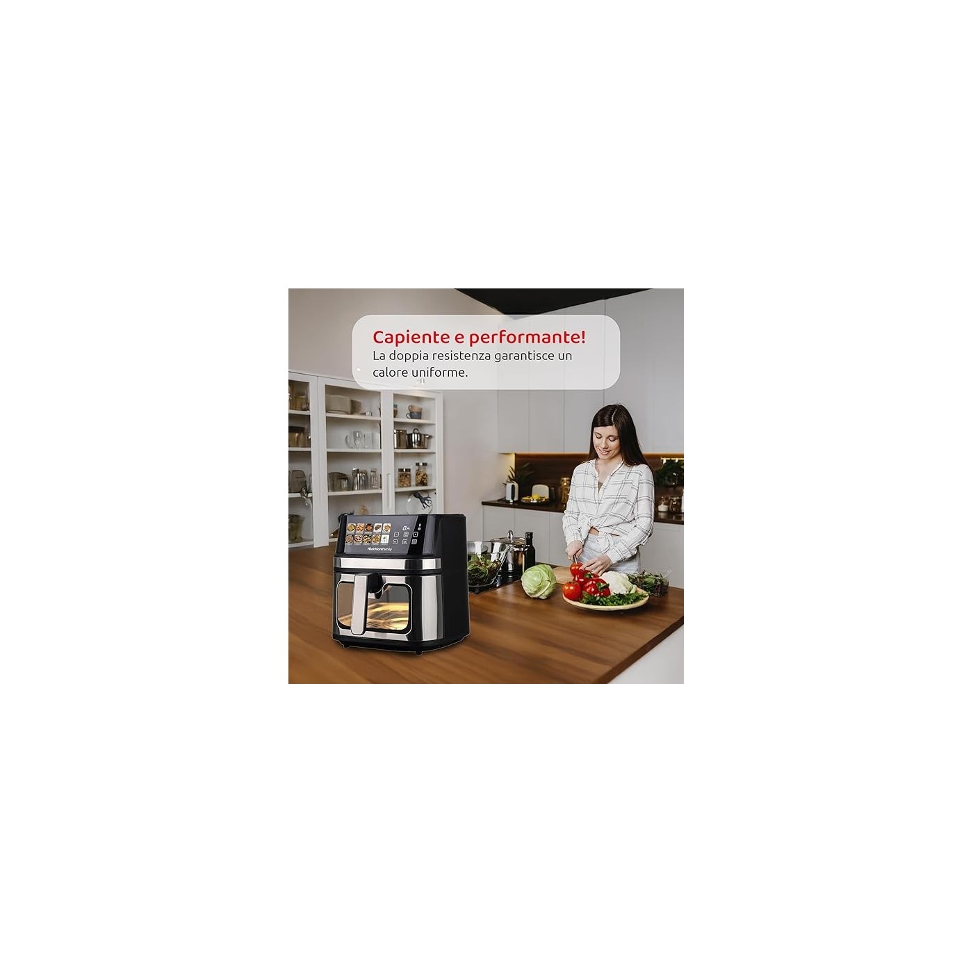 FRIGGITRICE AD ARIA MELCHIONI 8L GAIA PLUS