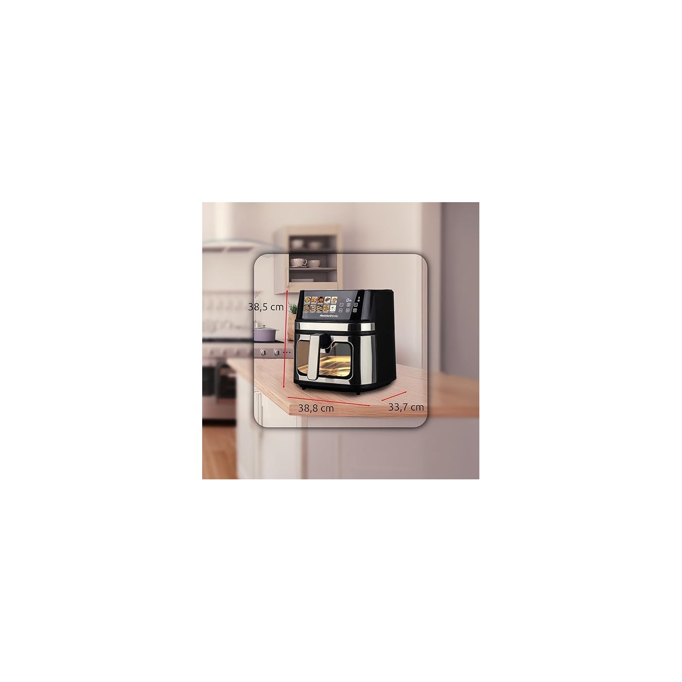 FRIGGITRICE AD ARIA MELCHIONI 8L GAIA PLUS