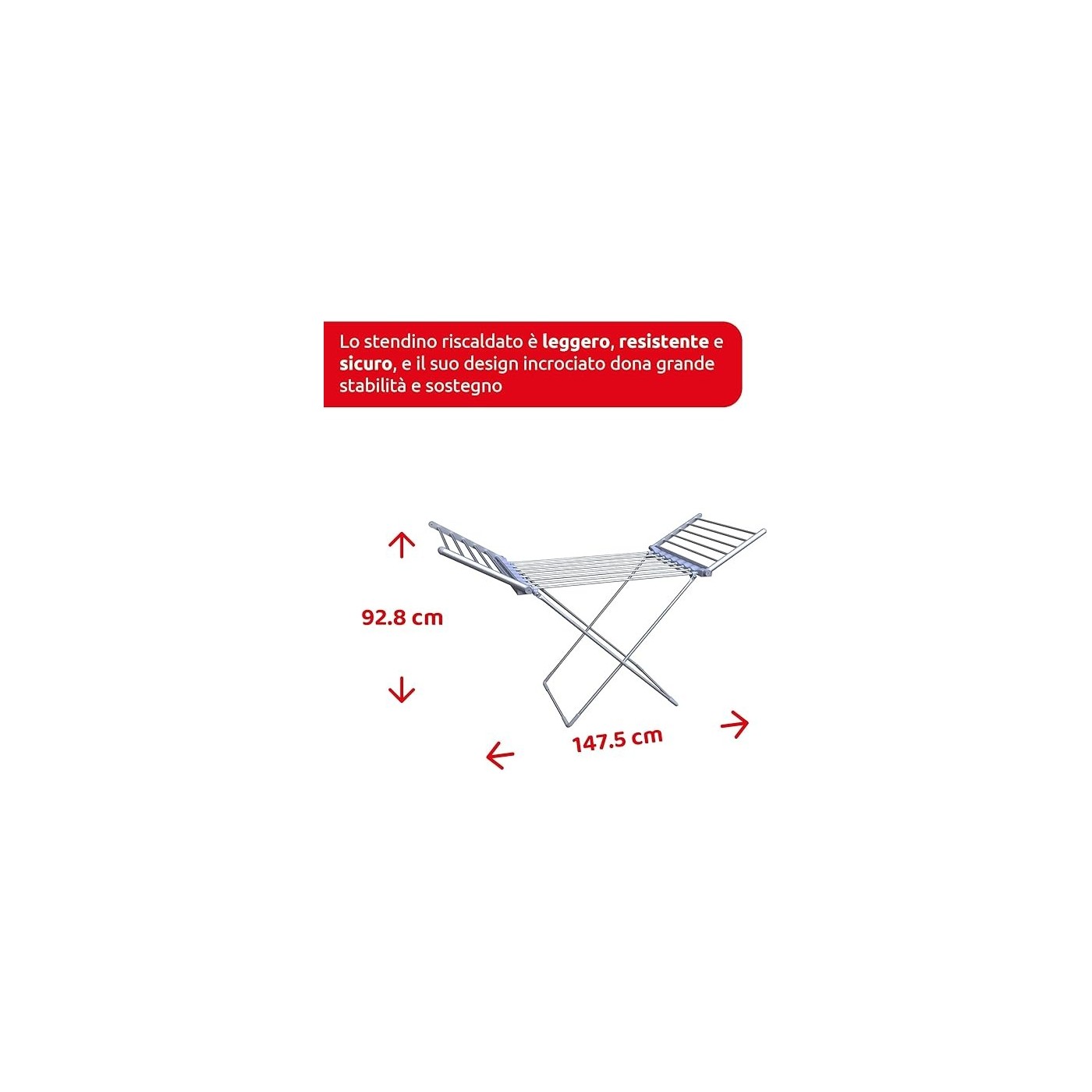 STENDINO ELETTRICO MELCHIONI 230W