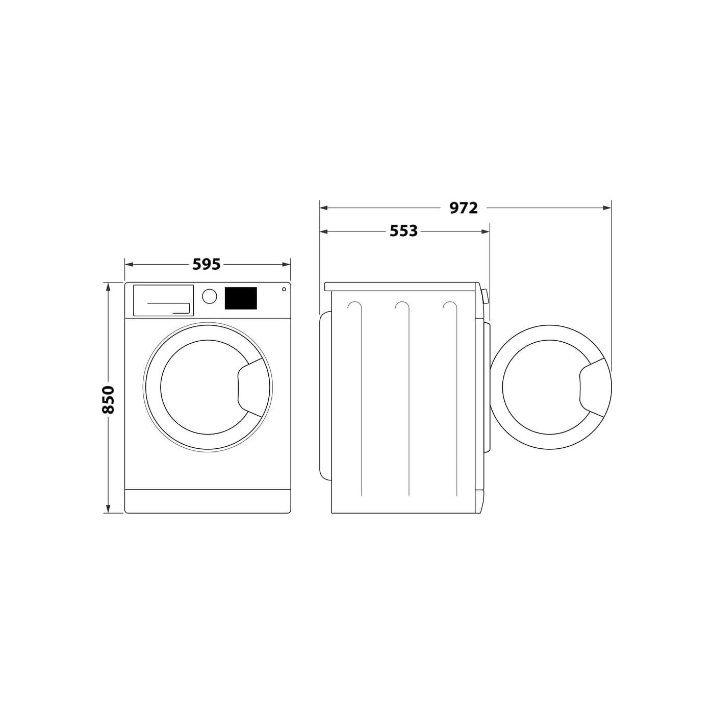LAVATRICE INDESIT 7KG MTWC71296WIT CLASSE A