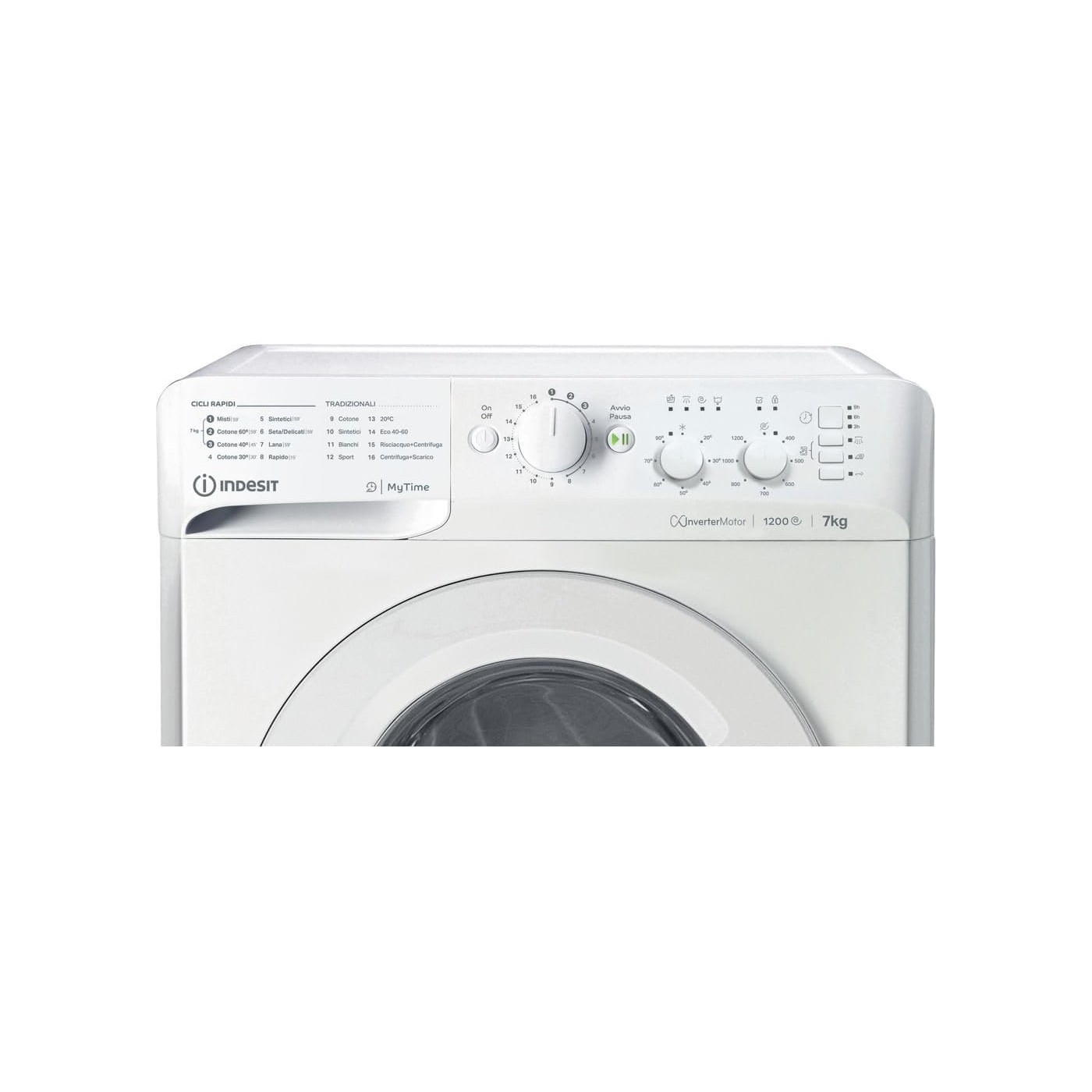 LAVATRICE INDESIT 7KG MTWC71296WIT CLASSE A