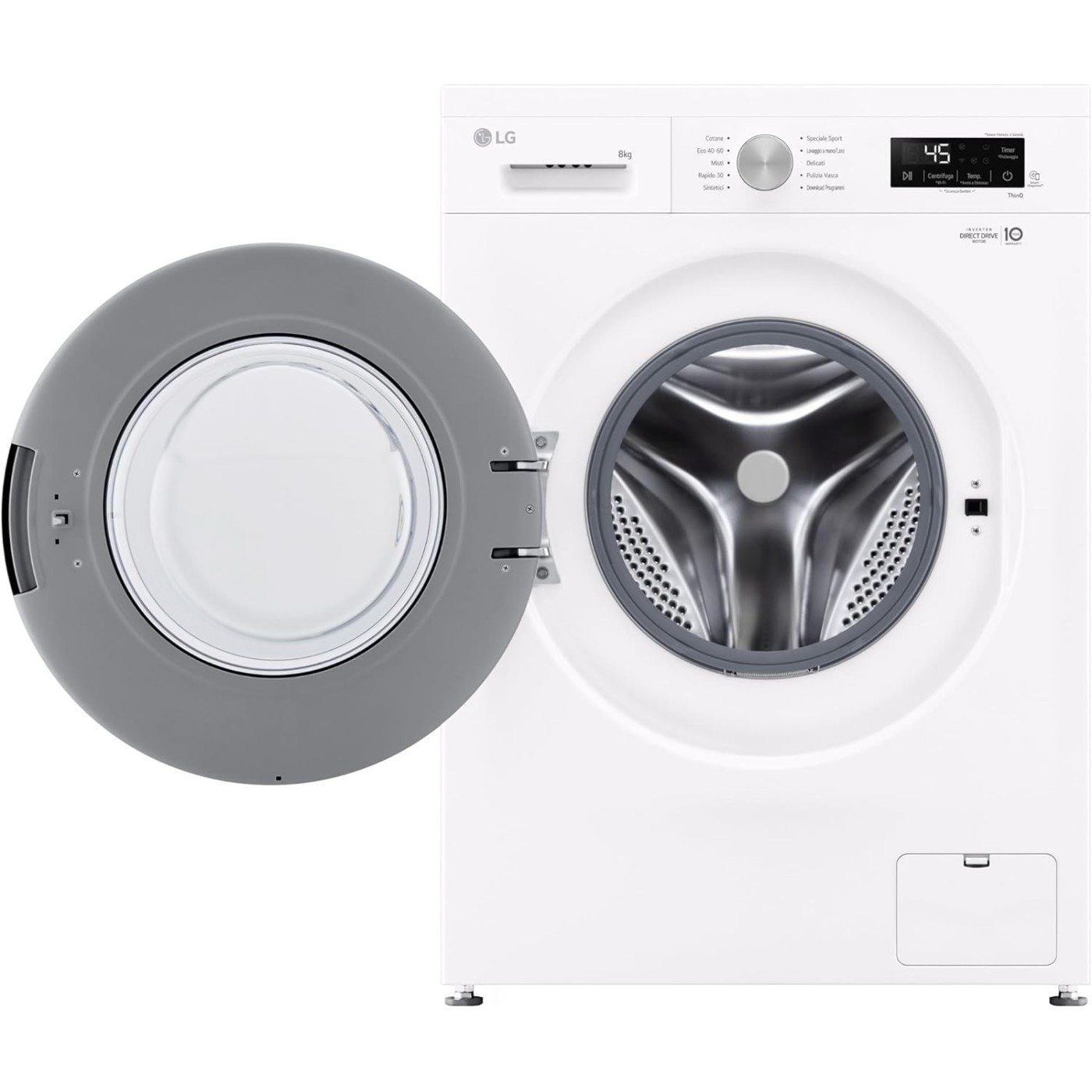LAVATRICE LG 8KG F4NX1008NWK CLASSE A