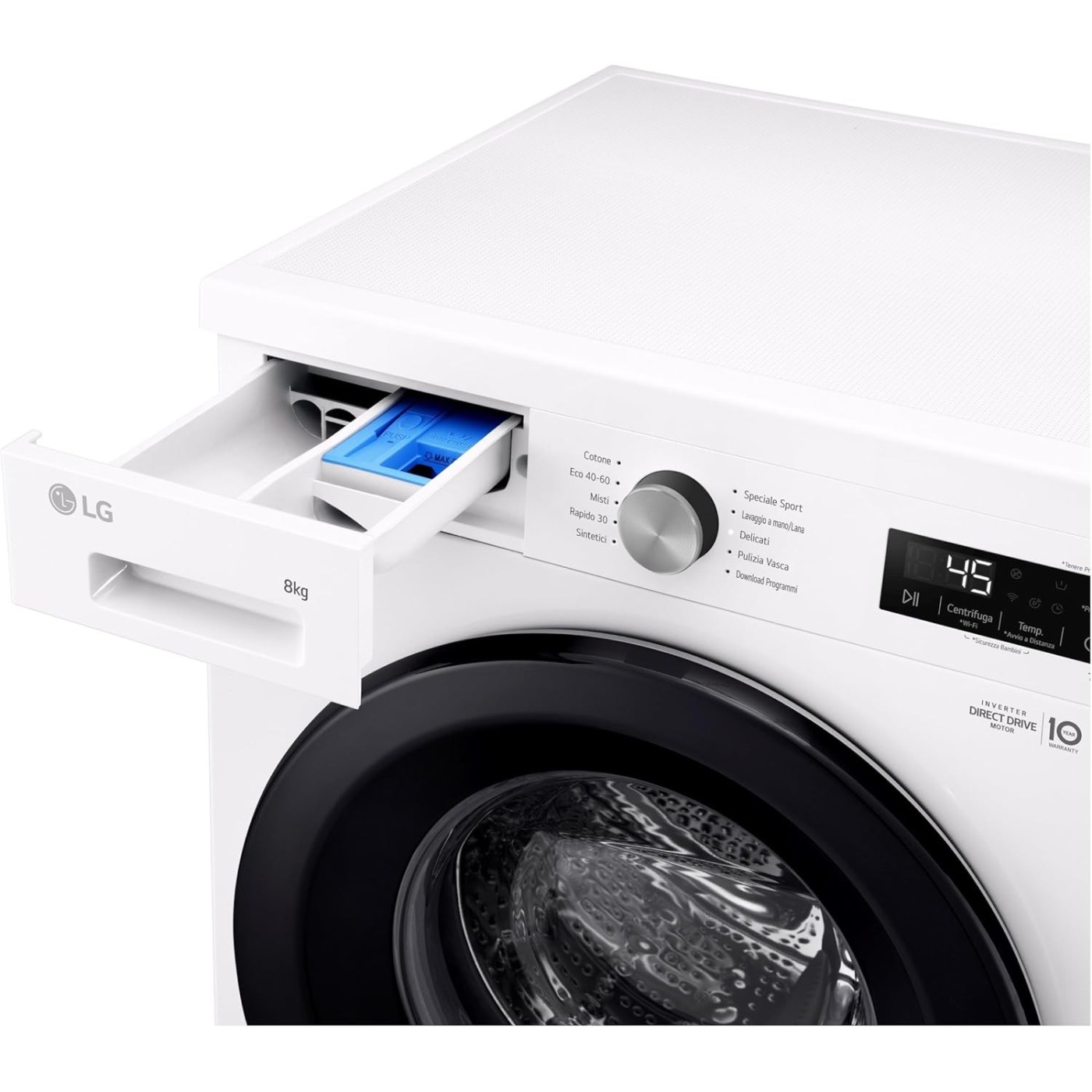 LAVATRICE LG 8KG F4NX1008NWK CLASSE A
