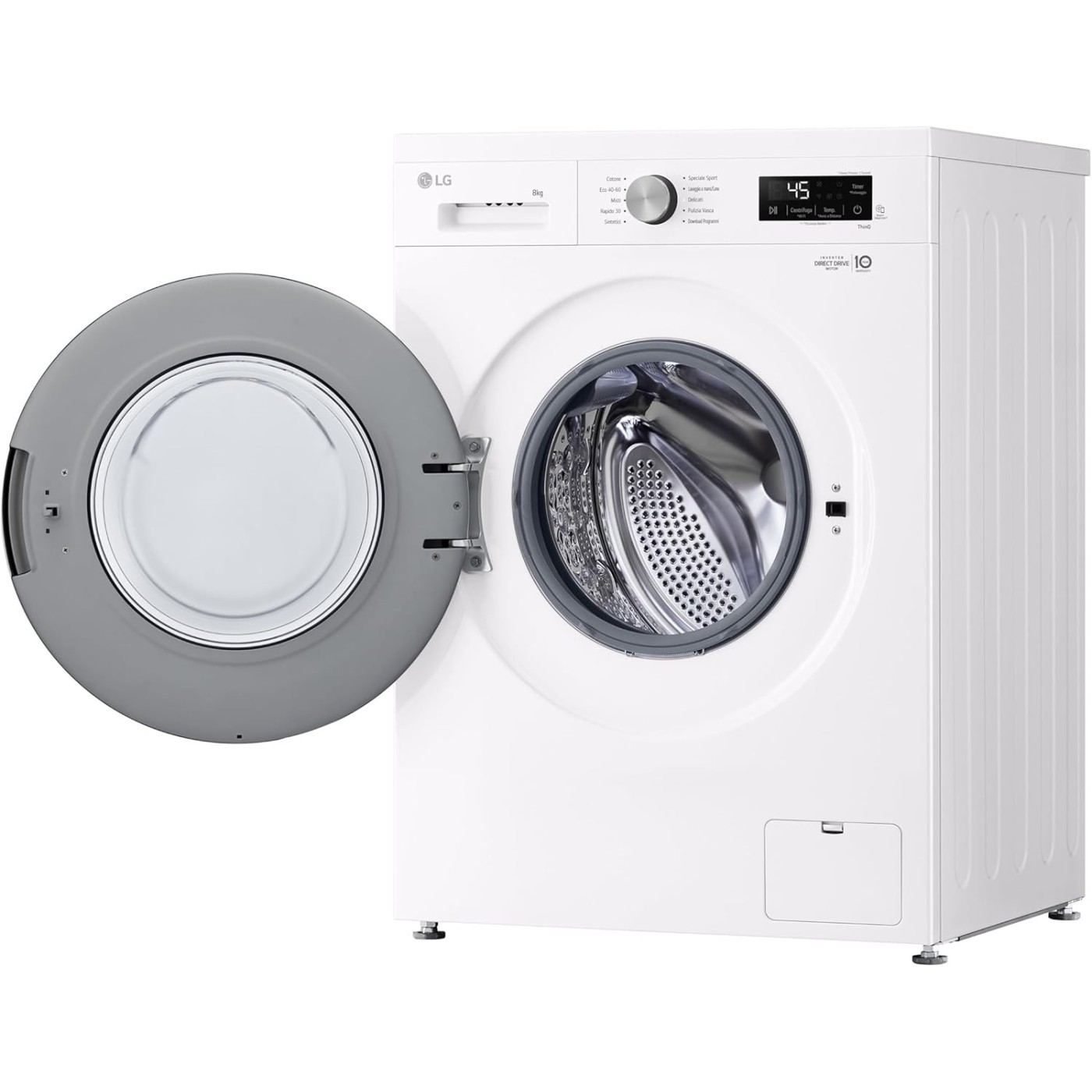 LAVATRICE LG 8KG F4NX1008NWK CLASSE A
