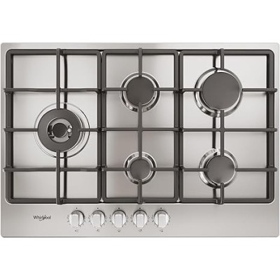 PIANO COTTURA WHIRLPOOL 5 FUOCHI TGML761IXR CLASSE F