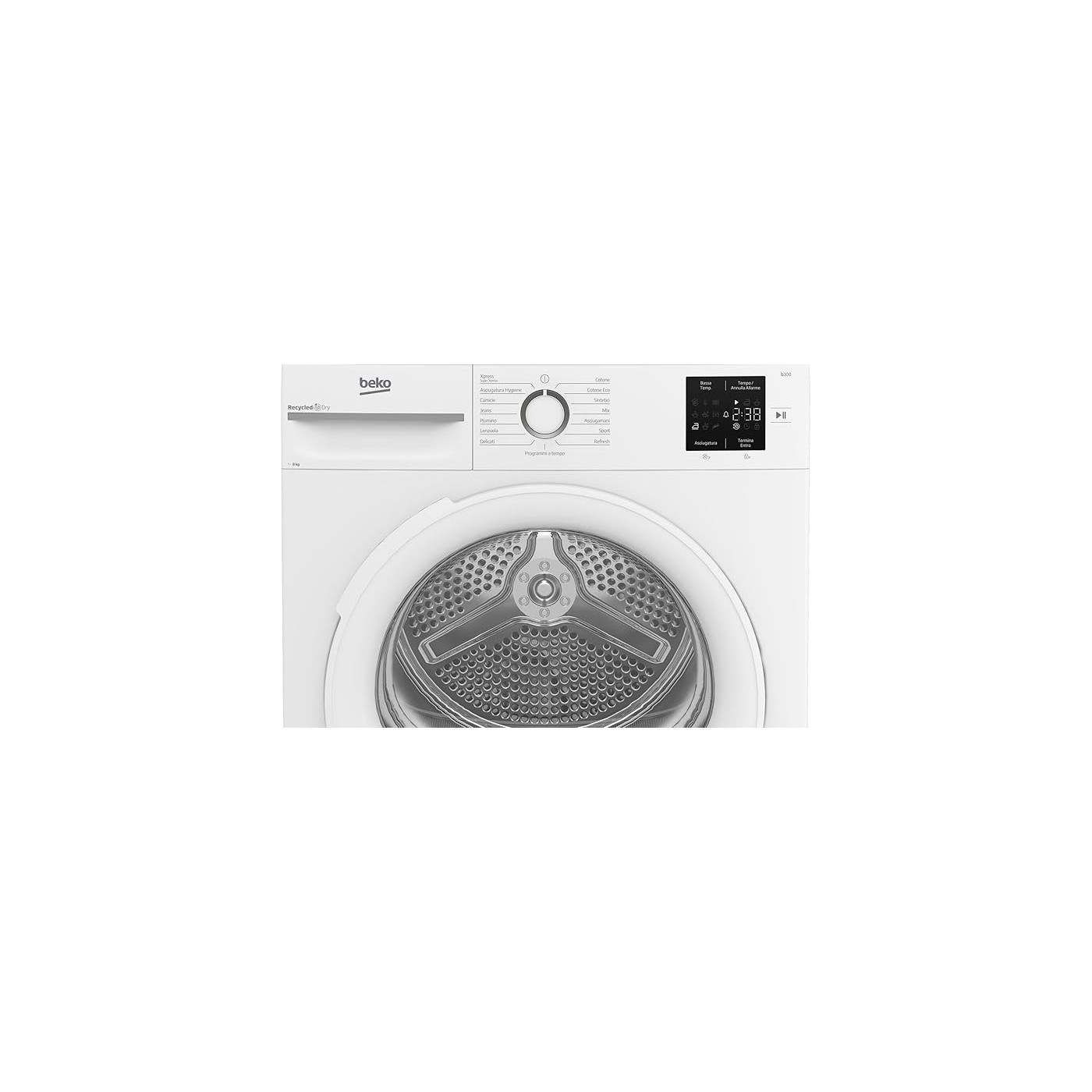 ASCIUGATRICE BEKO BMTR38W 8kg CLASSE D