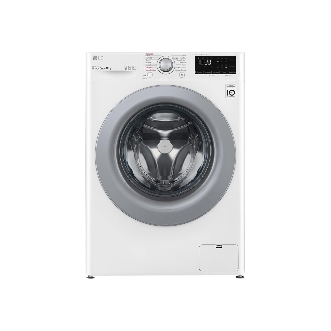 LAVATRICE SLIM LG AIDD F2WV3S7S4E 7KG CLASSE D