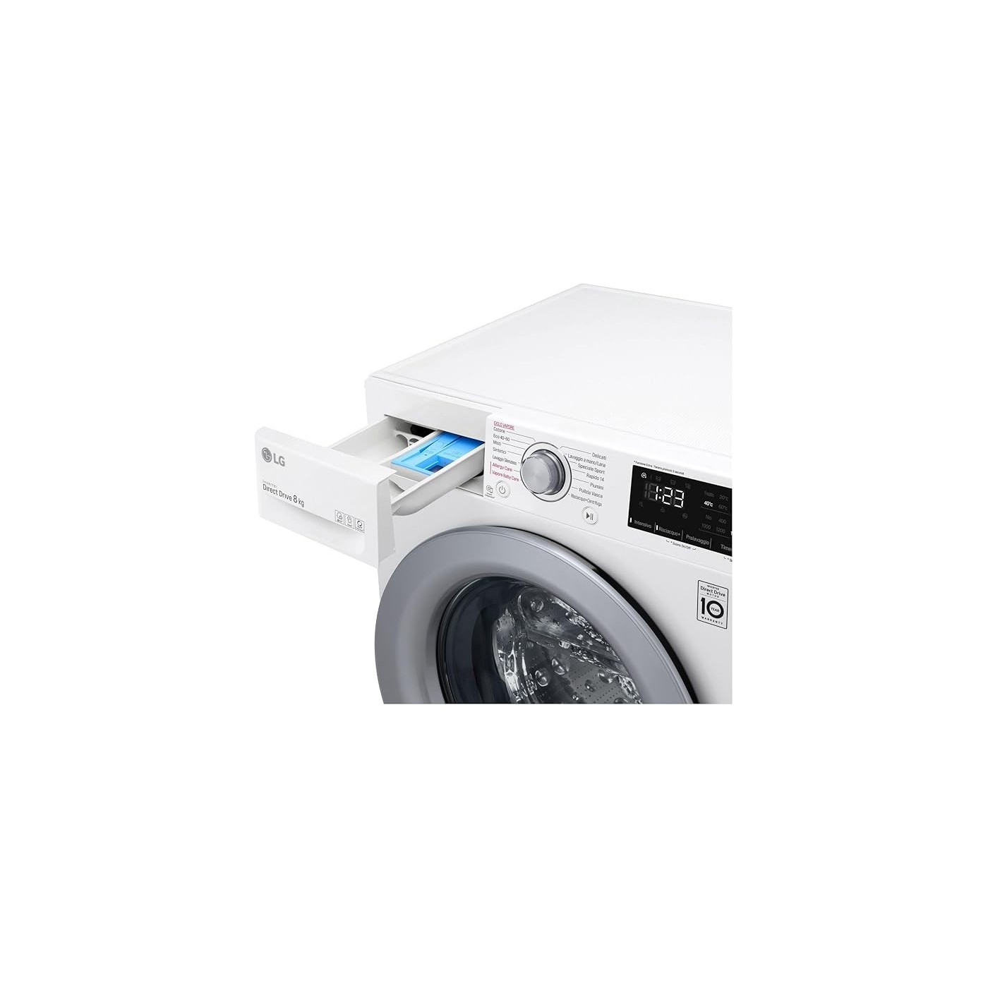 LAVATRICE SLIM LG AIDD F2WV3S7S4E 7KG CLASSE D