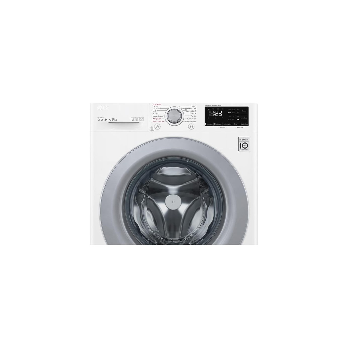 LAVATRICE SLIM LG AIDD F2WV3S7S4E 7KG CLASSE D