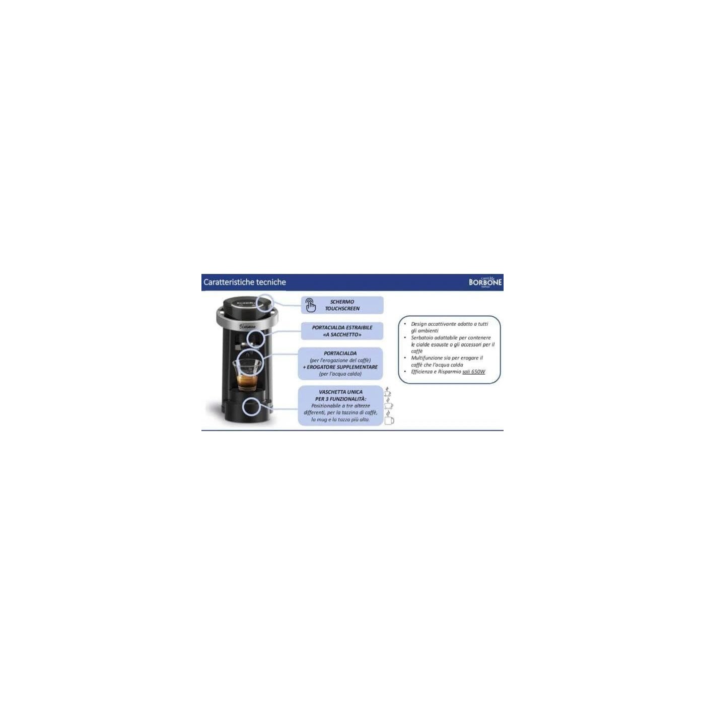 MACCHINA DA CAFFE' BORBONE GENERICO BLUEMOON 250V