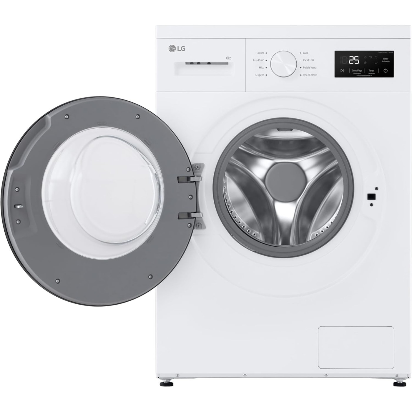 LAVATRICE LG F4NA10S8NWK  8KG SLIM 47CM BIANCO CLASSE A