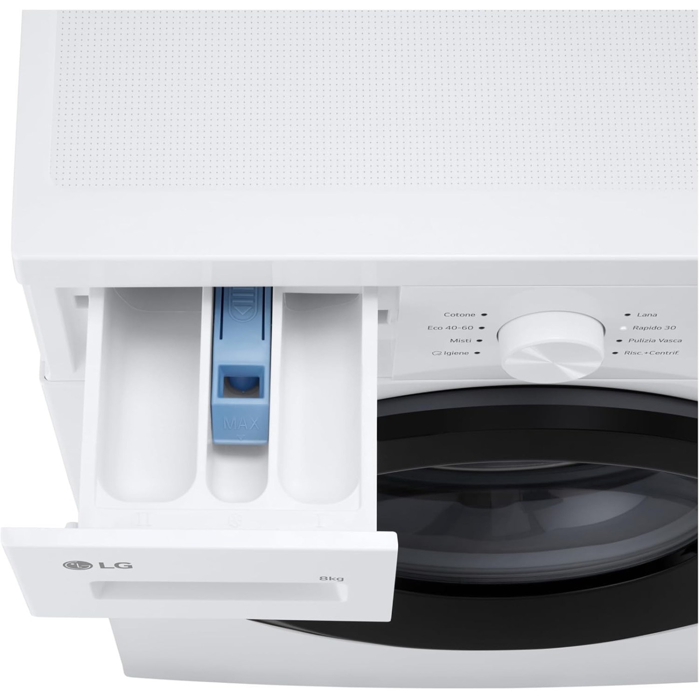 LAVATRICE LG F4NA10S8NWK  8KG SLIM 47CM BIANCO CLASSE A