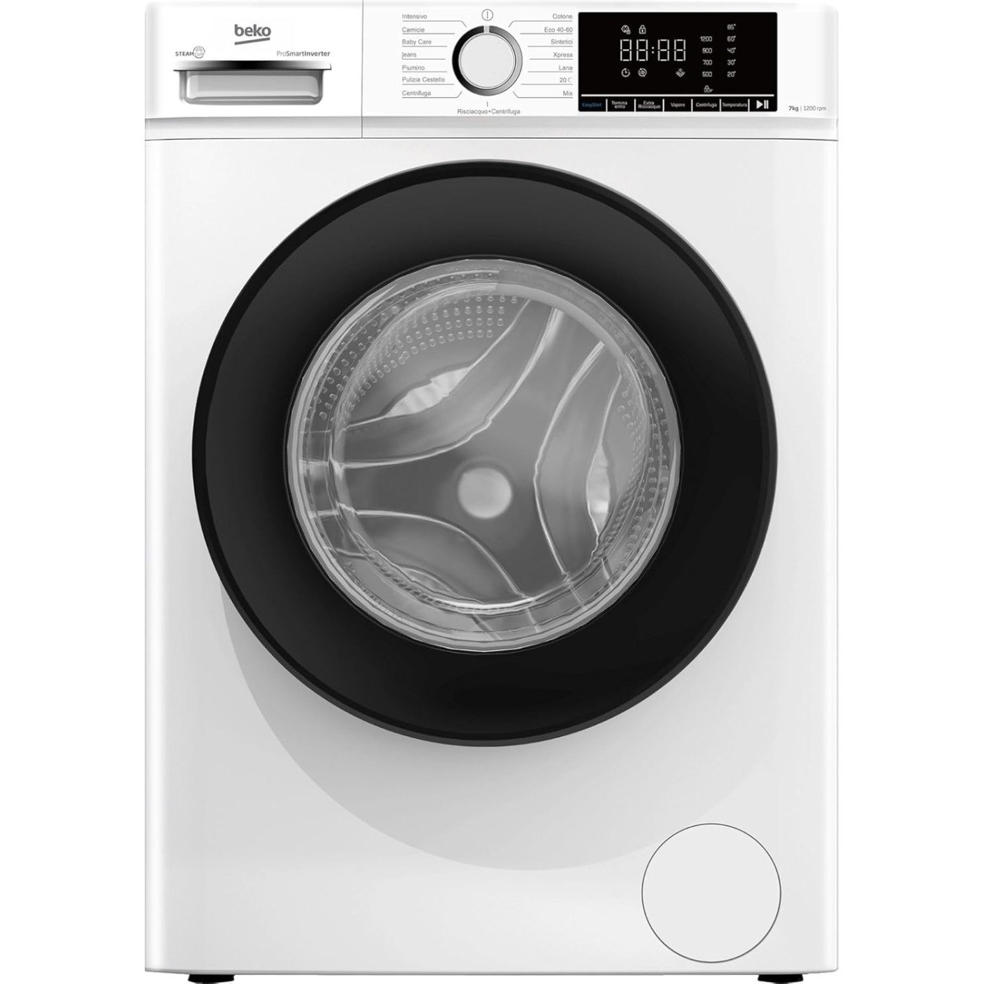 LAVATRICE BEKO 7KG BMX7126DB CLASSE A BIANCA