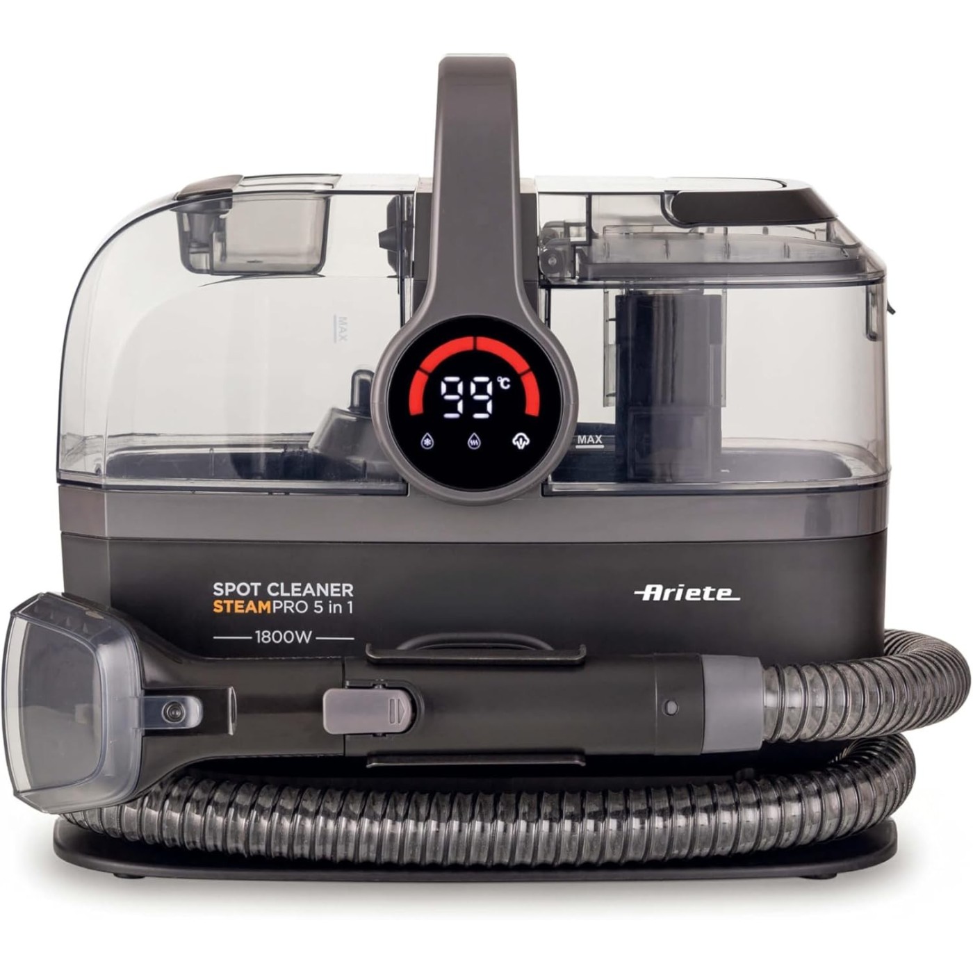 PULITORE A VAPORE ARIETE 2484 1800W NERO