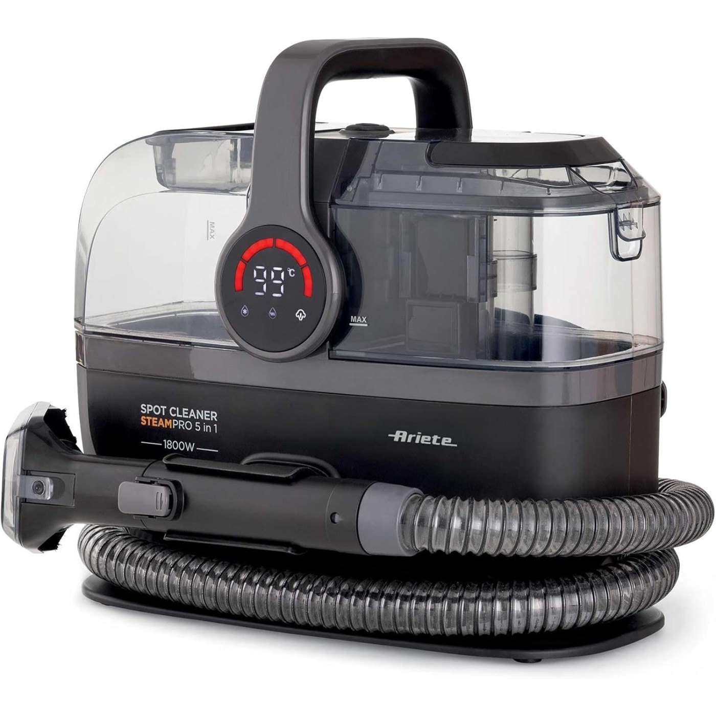 PULITORE A VAPORE ARIETE 2484 1800W NERO