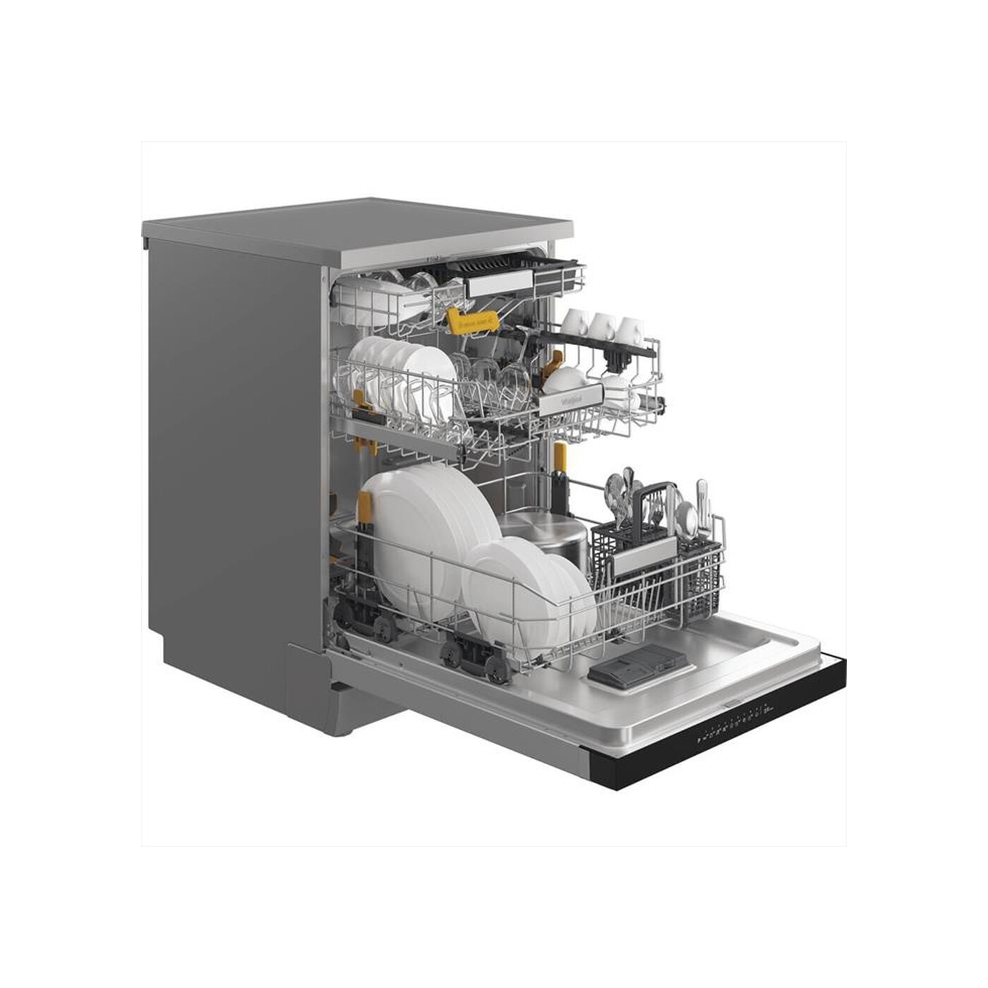 LAVASTOVIGLIE WHIRLPOOL W8F HS61X GRIGIO