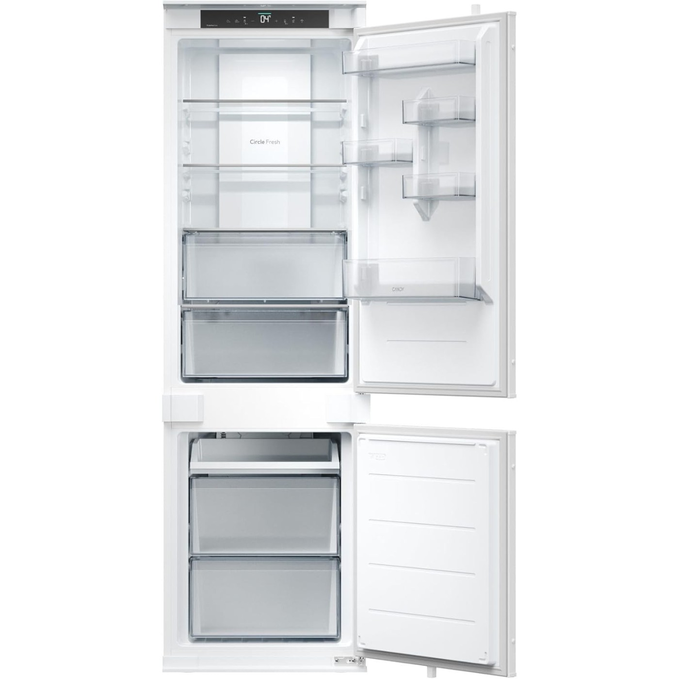 FRIGORIFERO CANDY CNBQT3518E 251L CLASSE E BIANCO