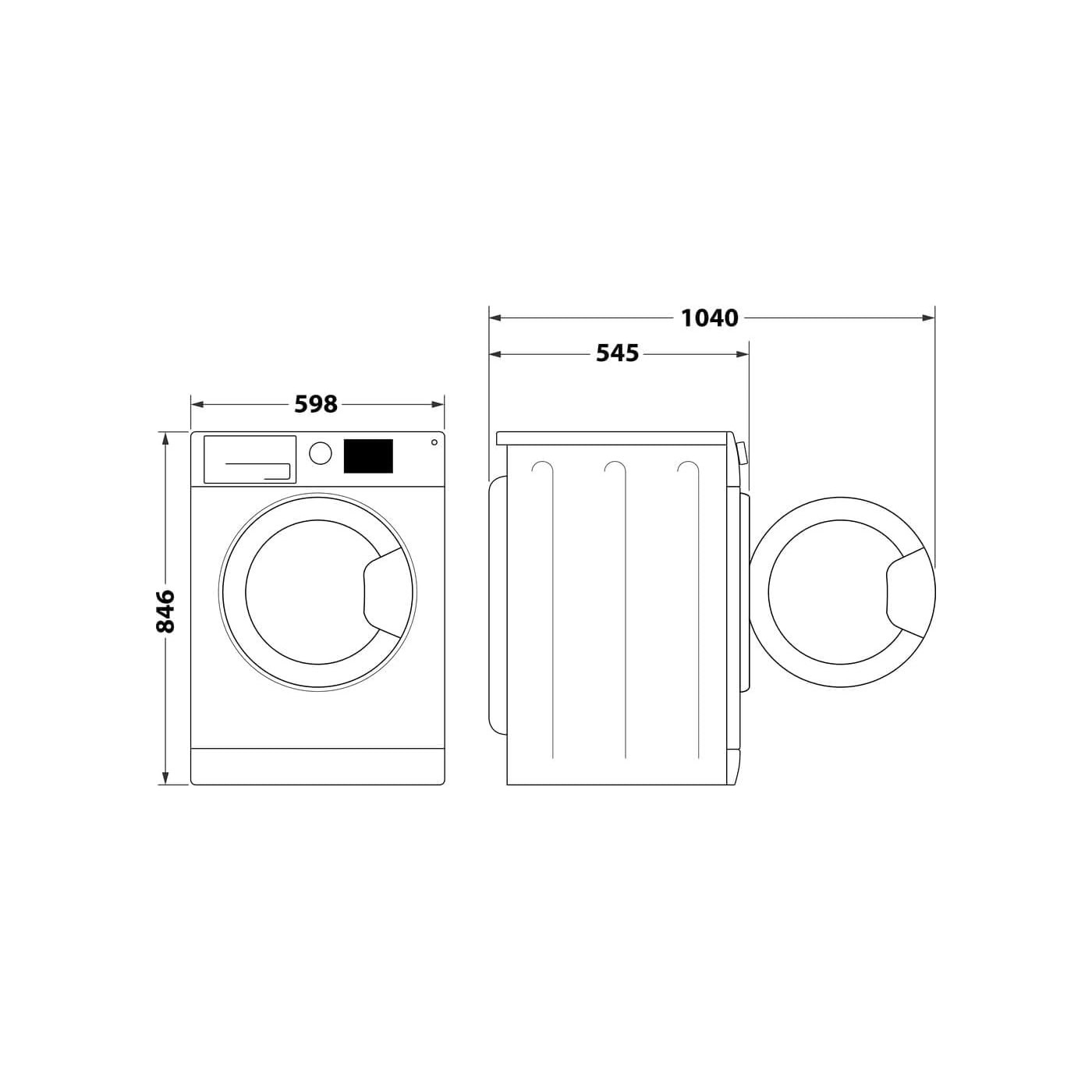 ASCIUGATRICE HOTPOINT HPT 83D BS IT 8KG CLASSE D BIANCO